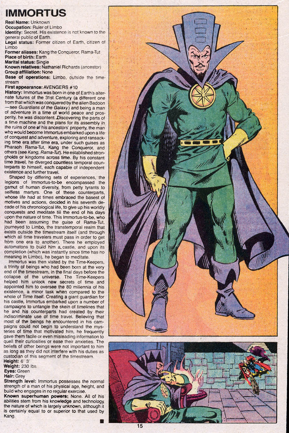 Read online The Official Handbook of the Marvel Universe Deluxe Edition comic -  Issue #6 - 17