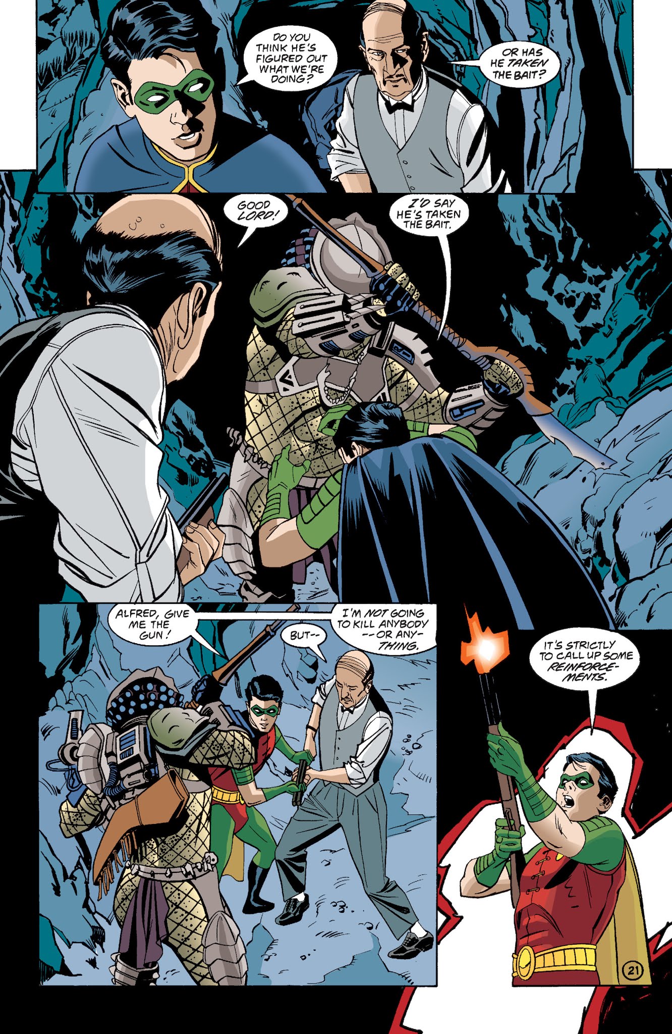 Read online DC Comics/Dark Horse Comics: Batman vs. Predator comic -  Issue # TPB (Part 4) - 64