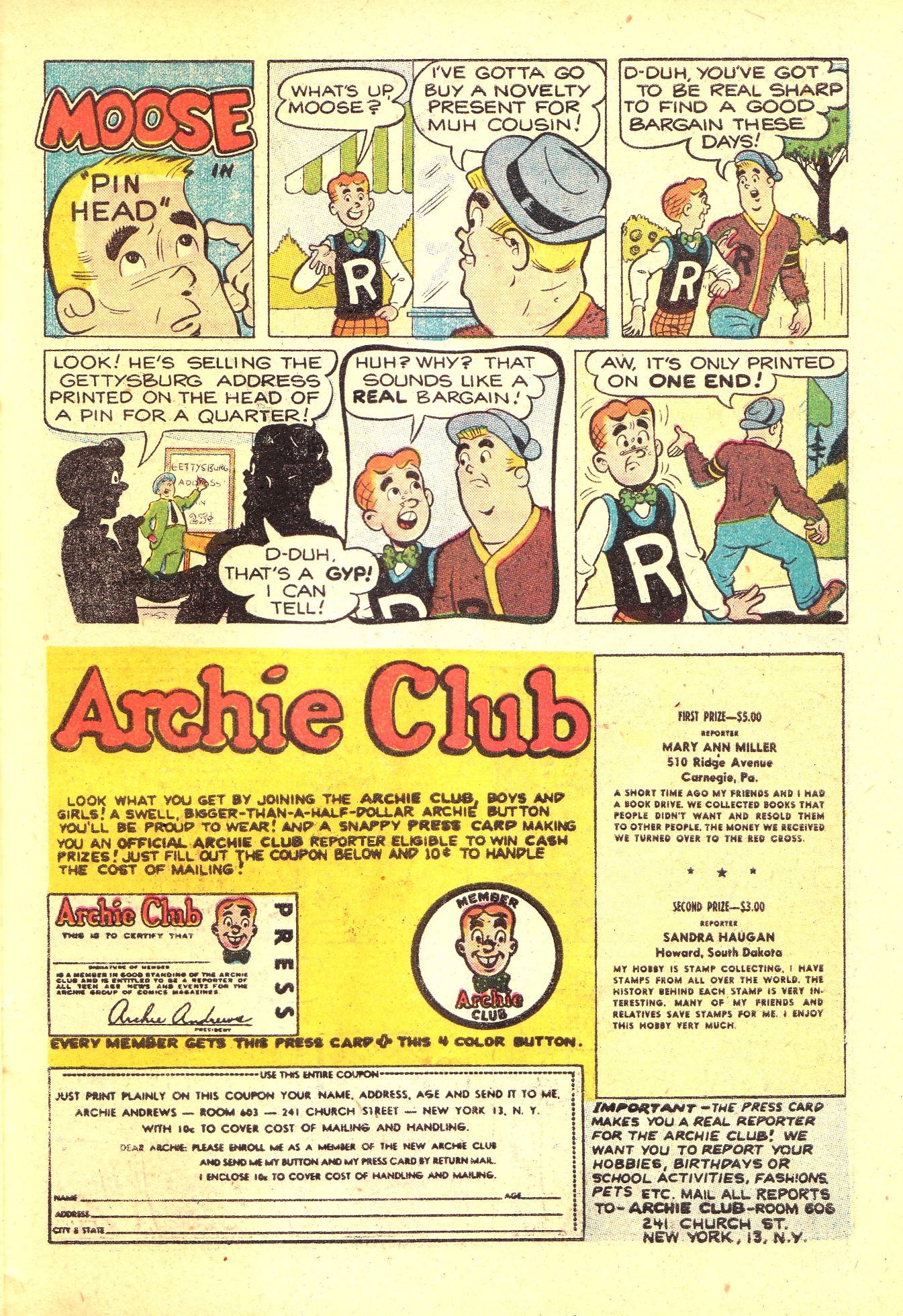 Read online Pep Comics comic -  Issue #112 - 27