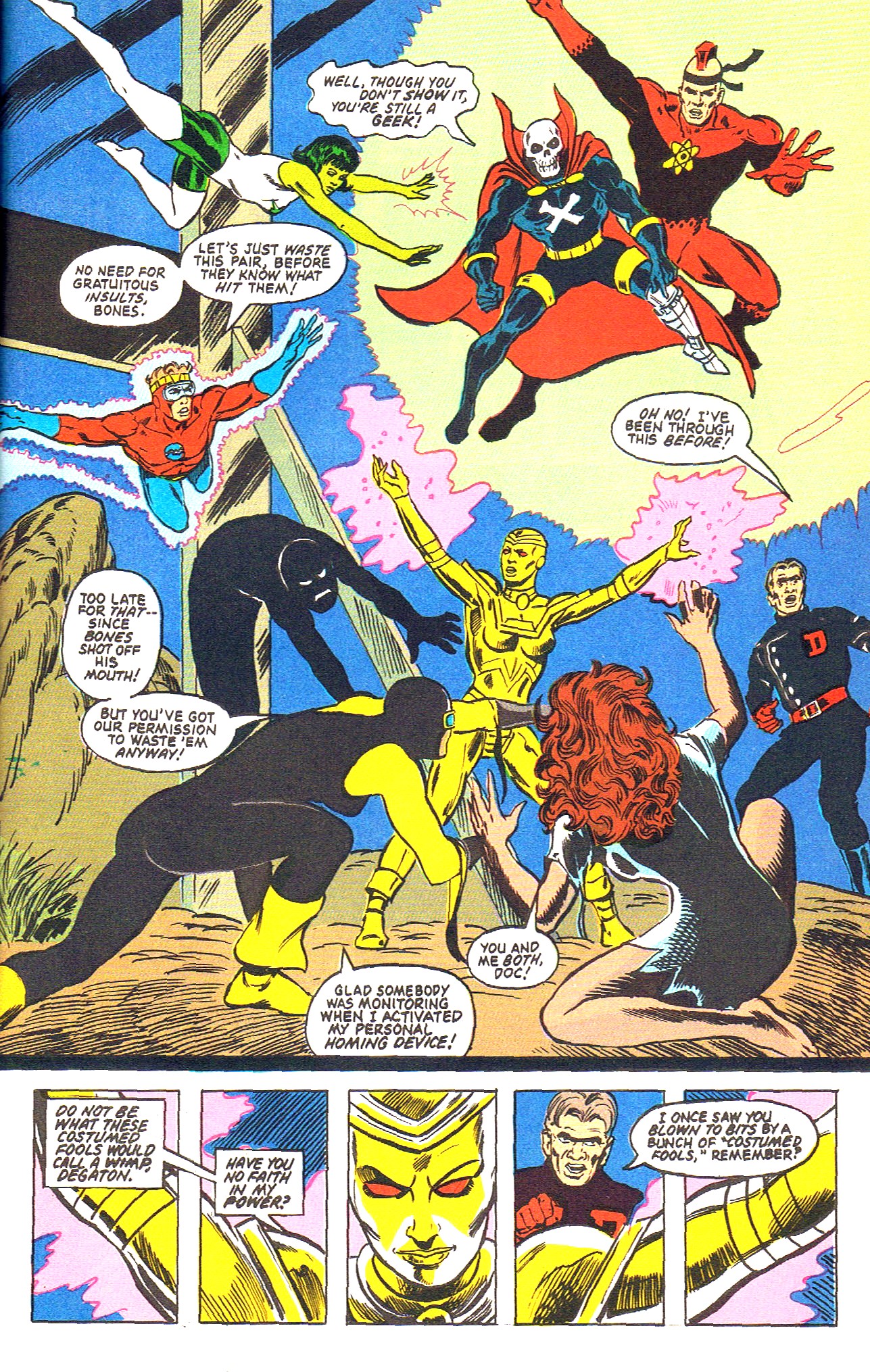 Read online Infinity Inc. (1984) comic -  Issue # _Annual 2 - 33