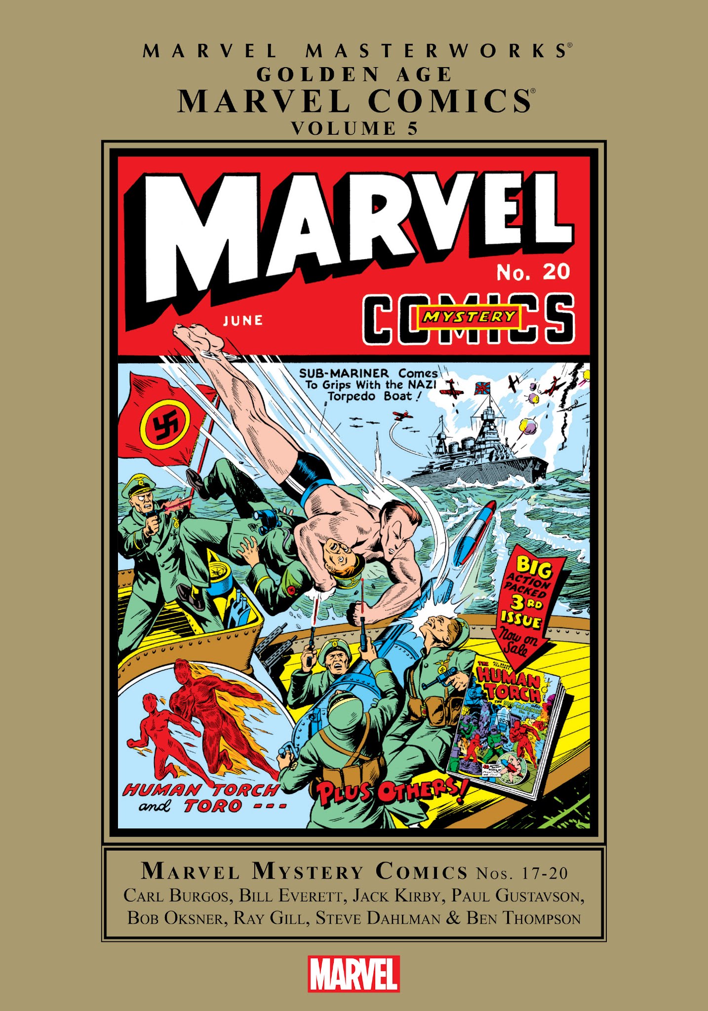 Read online Marvel Masterworks: Golden Age Marvel Comics comic -  Issue # TPB 5 (Part 1) - 1