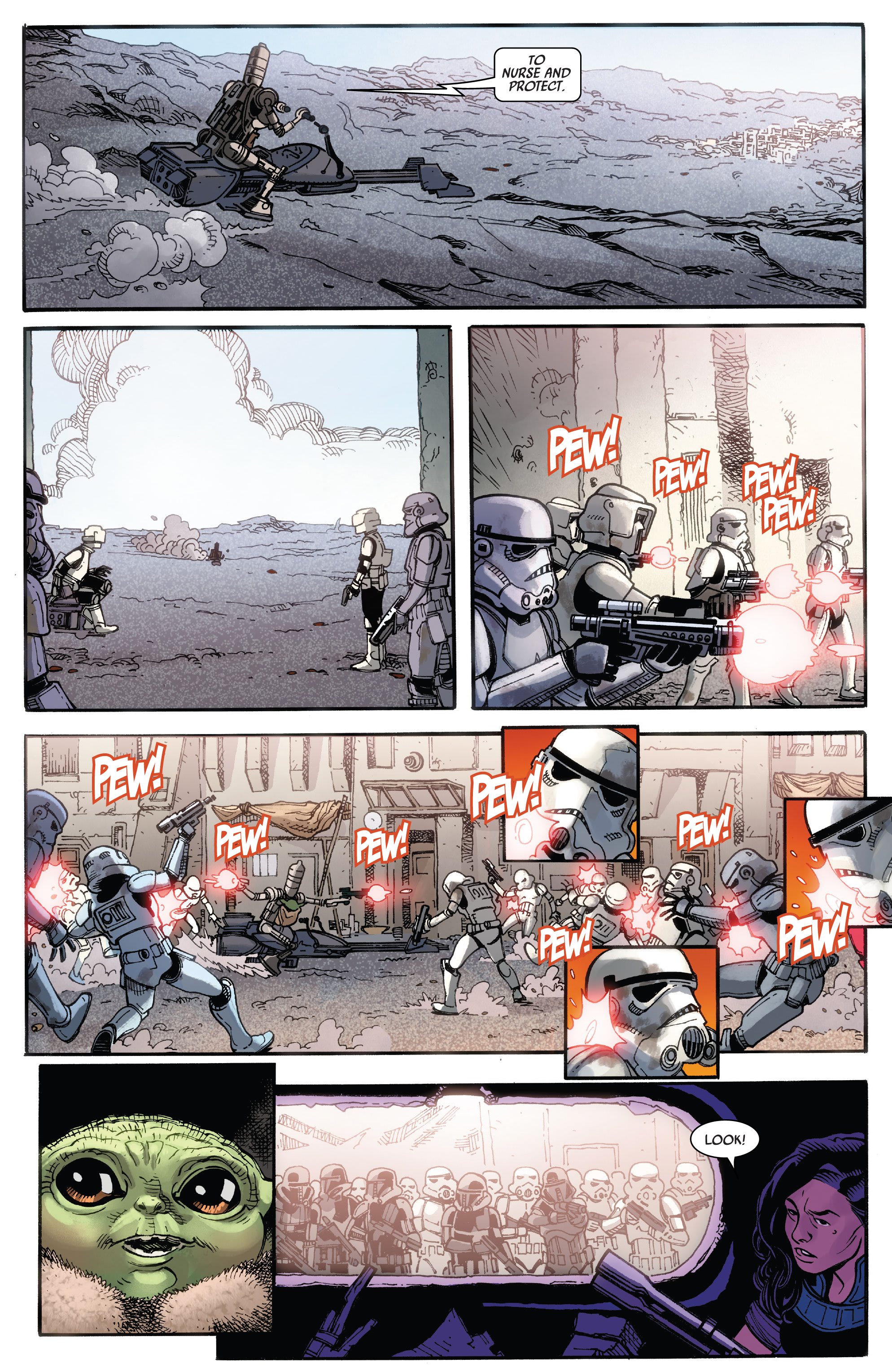 Read online Star Wars: The Mandalorian comic -  Issue #8 - 12