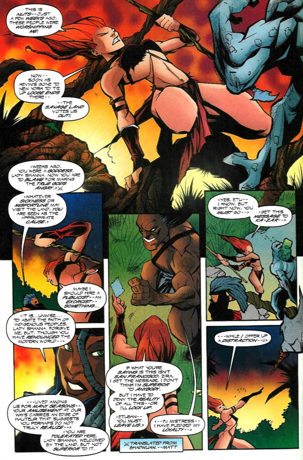 Read online Ka-Zar (1997) comic -  Issue #16 - 5