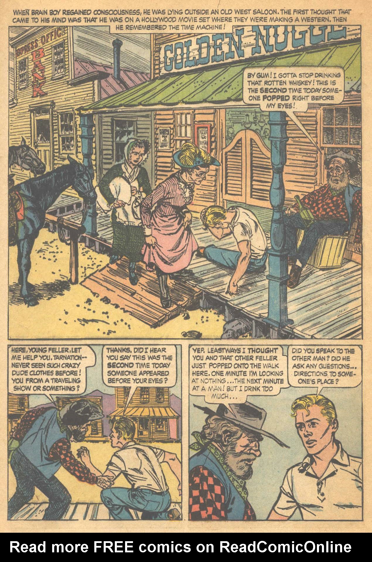 Read online Brain Boy (1962) comic -  Issue #4 - 16
