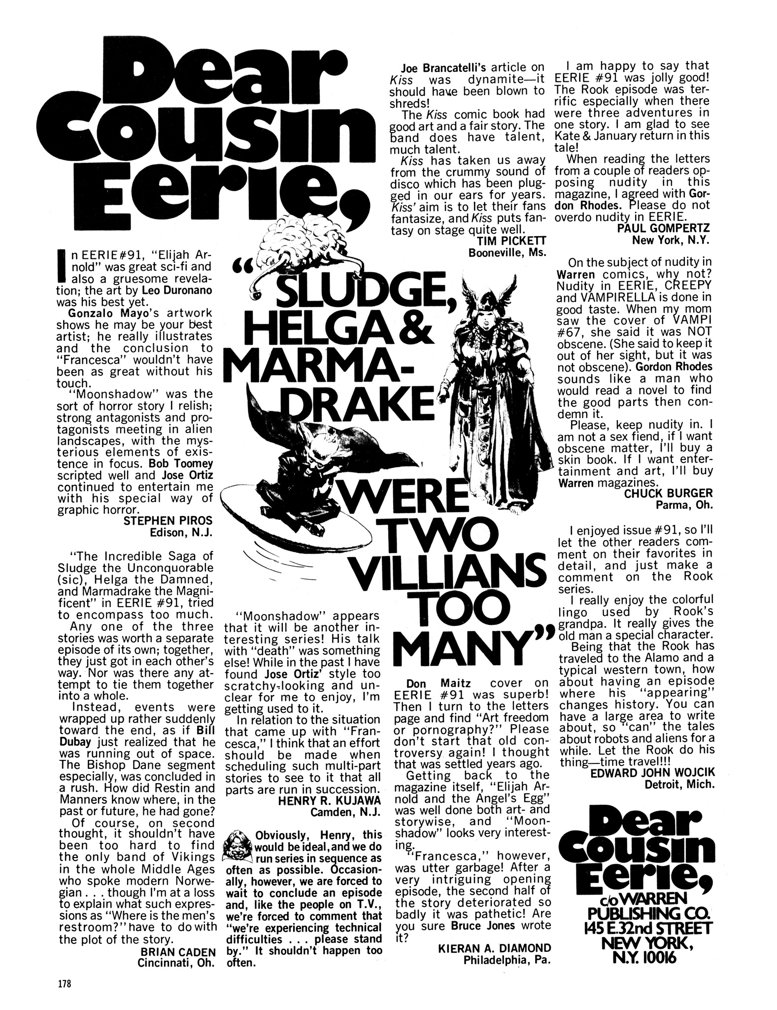 Read online Eerie Archives comic -  Issue # TPB 19 - 169