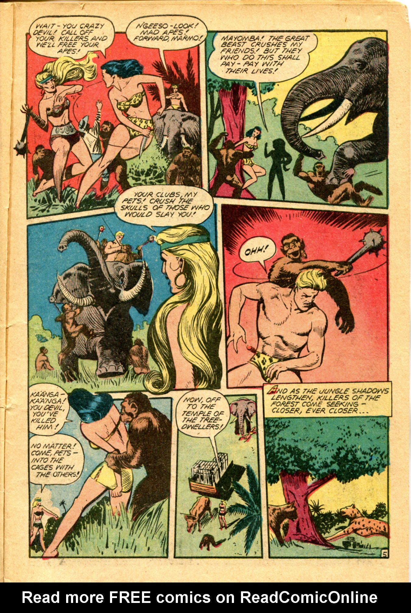 Read online Jungle Comics comic -  Issue #93 - 7