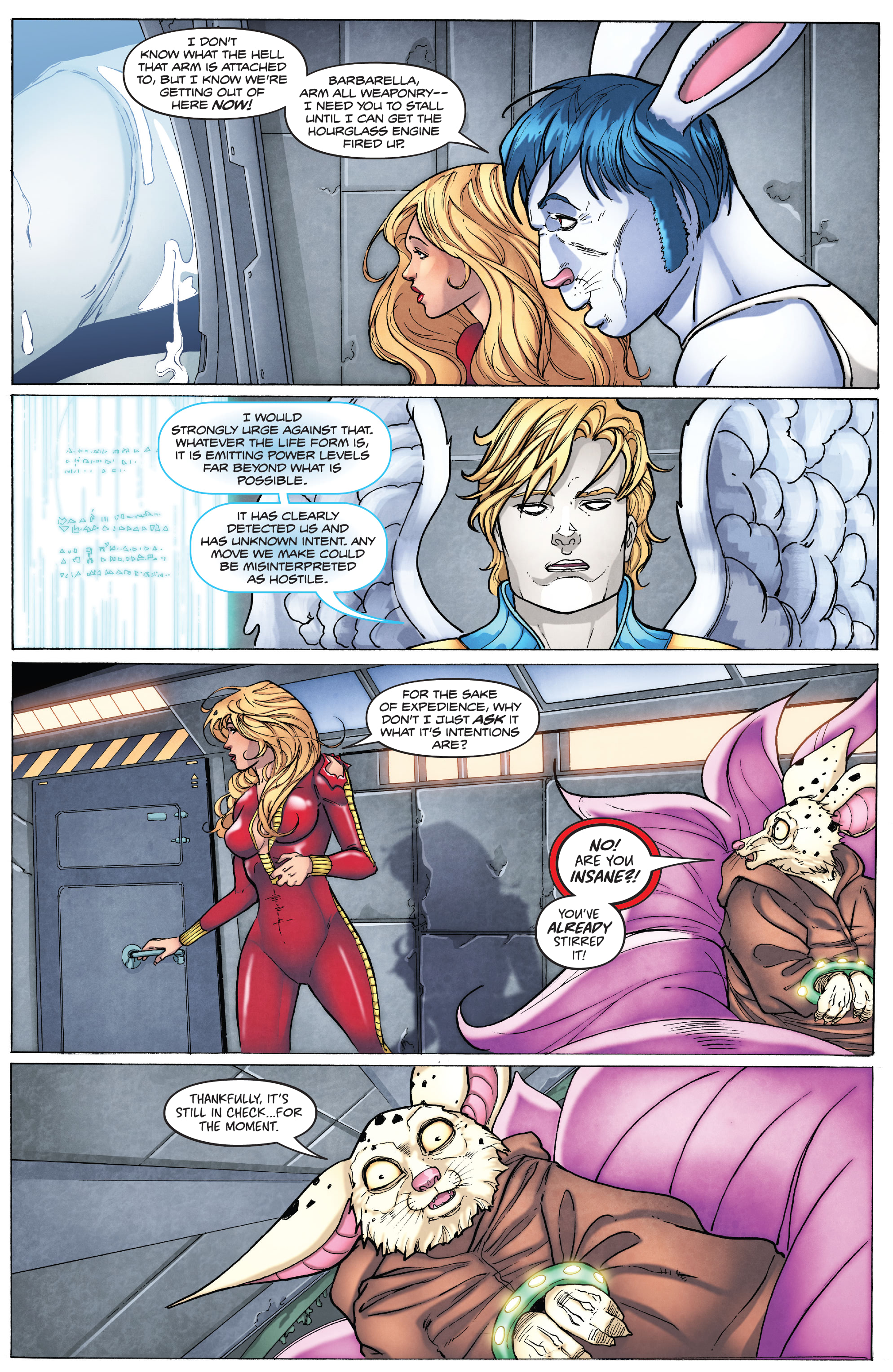 Read online Barbarella: The Center Cannot Hold comic -  Issue #4 - 16