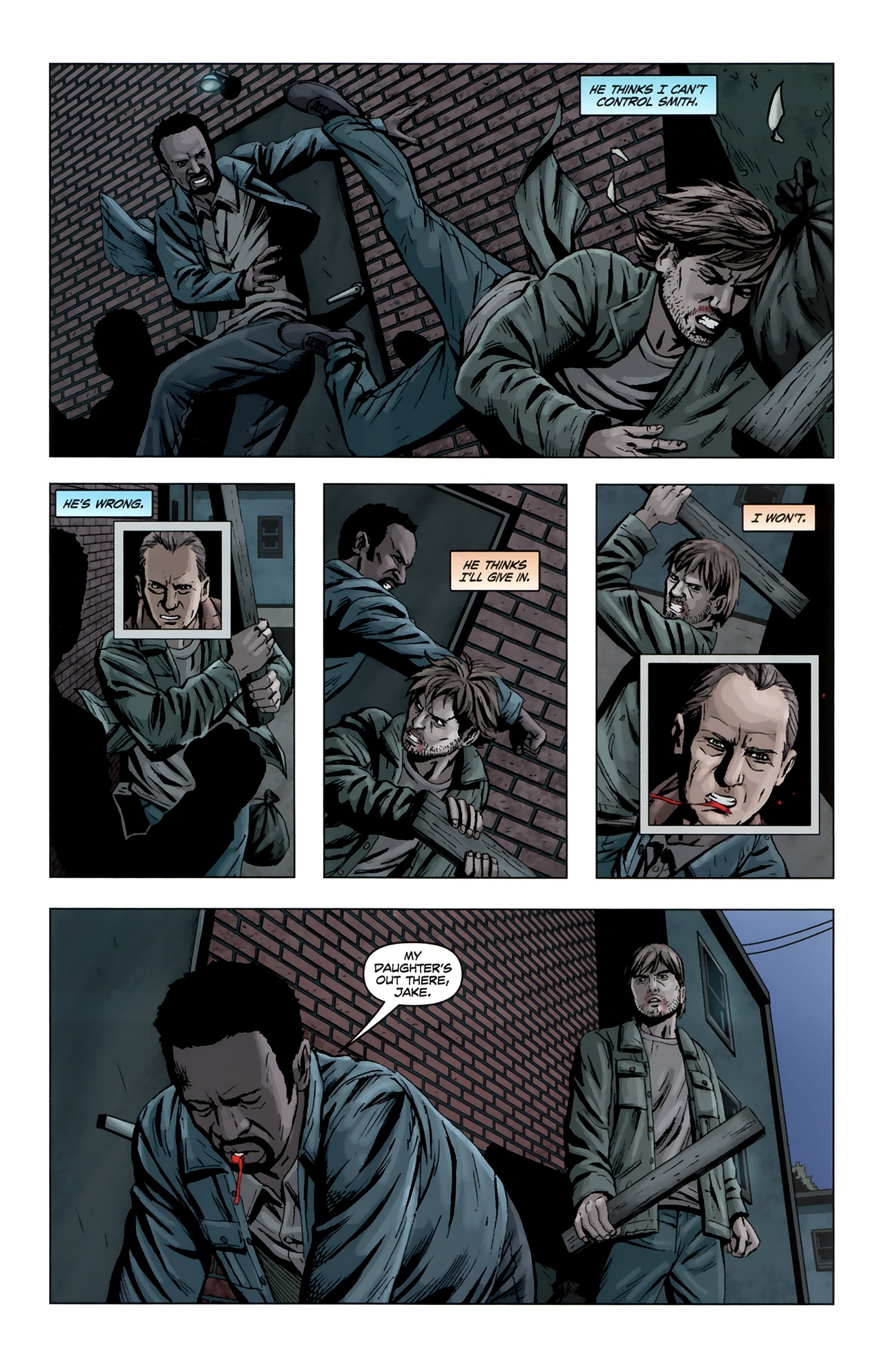 Read online Jericho comic -  Issue #6 - 21