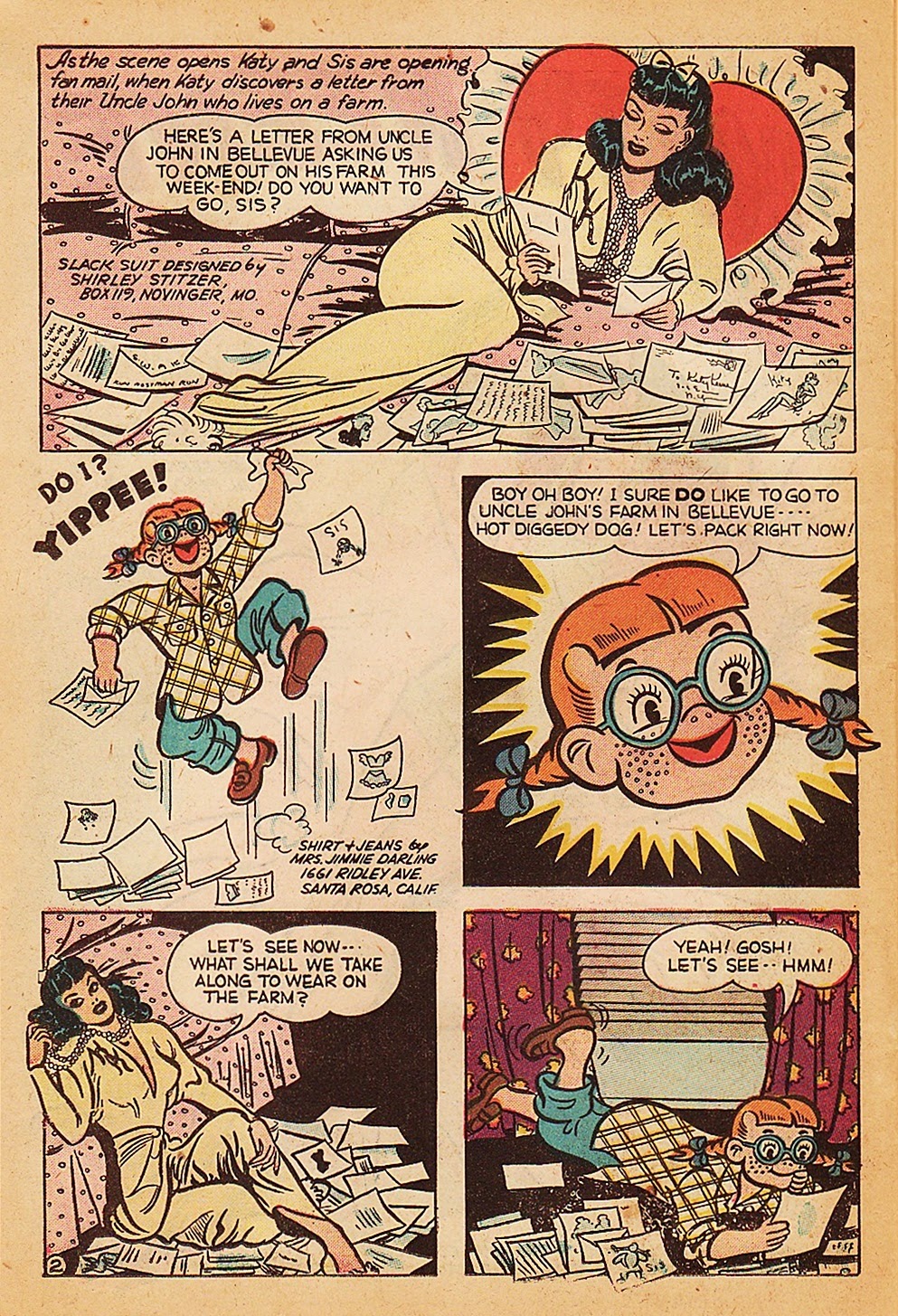 Read online Katy Keene (1949) comic -  Issue #2 - 27