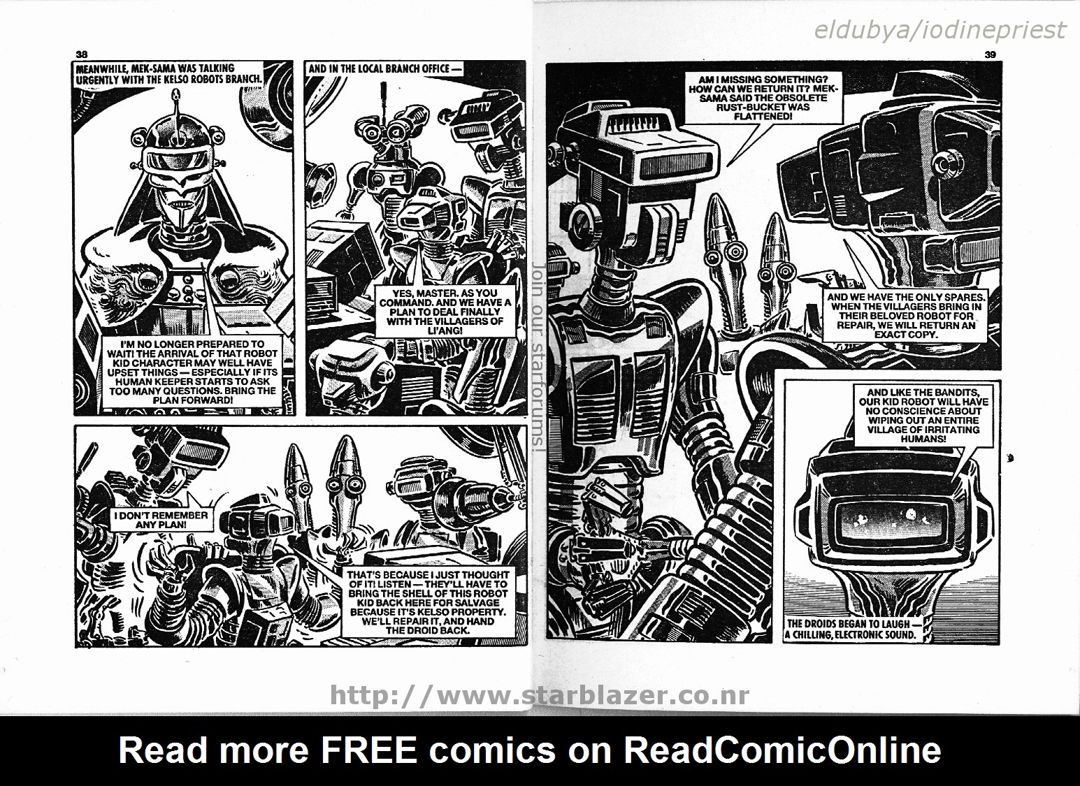 Read online Starblazer comic -  Issue #232 - 21