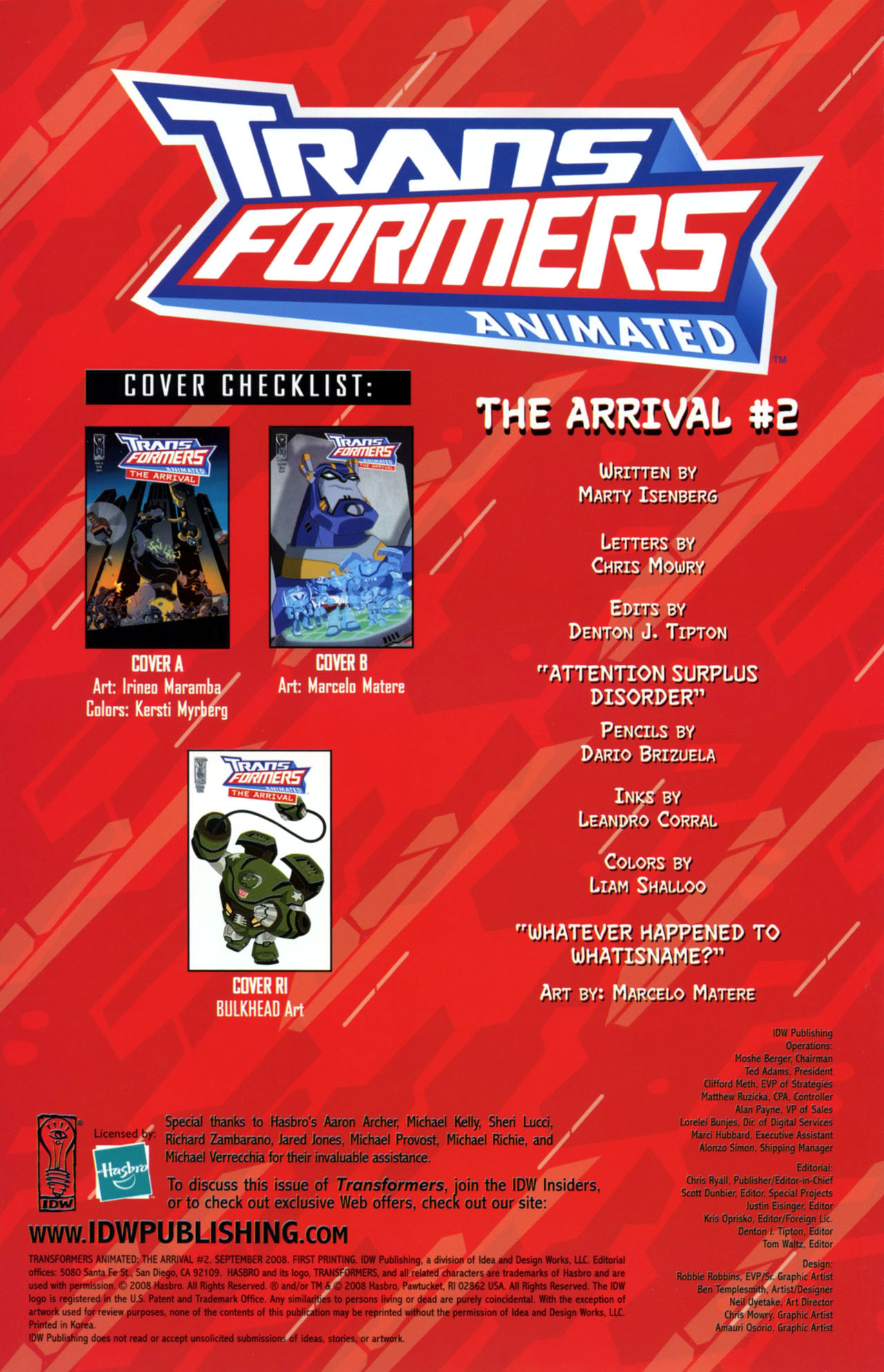 Read online Transformers Animated: The Arrival comic -  Issue #2 - 3