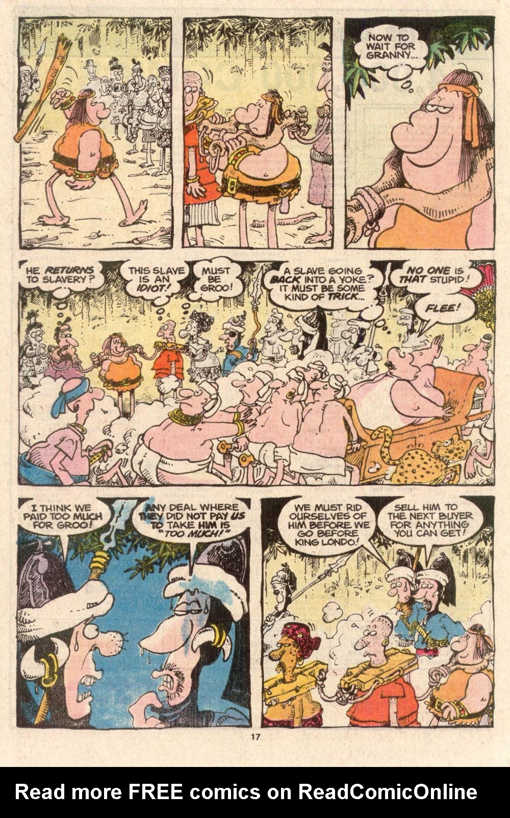 Read online Sergio Aragonés Groo the Wanderer comic -  Issue #43 - 17