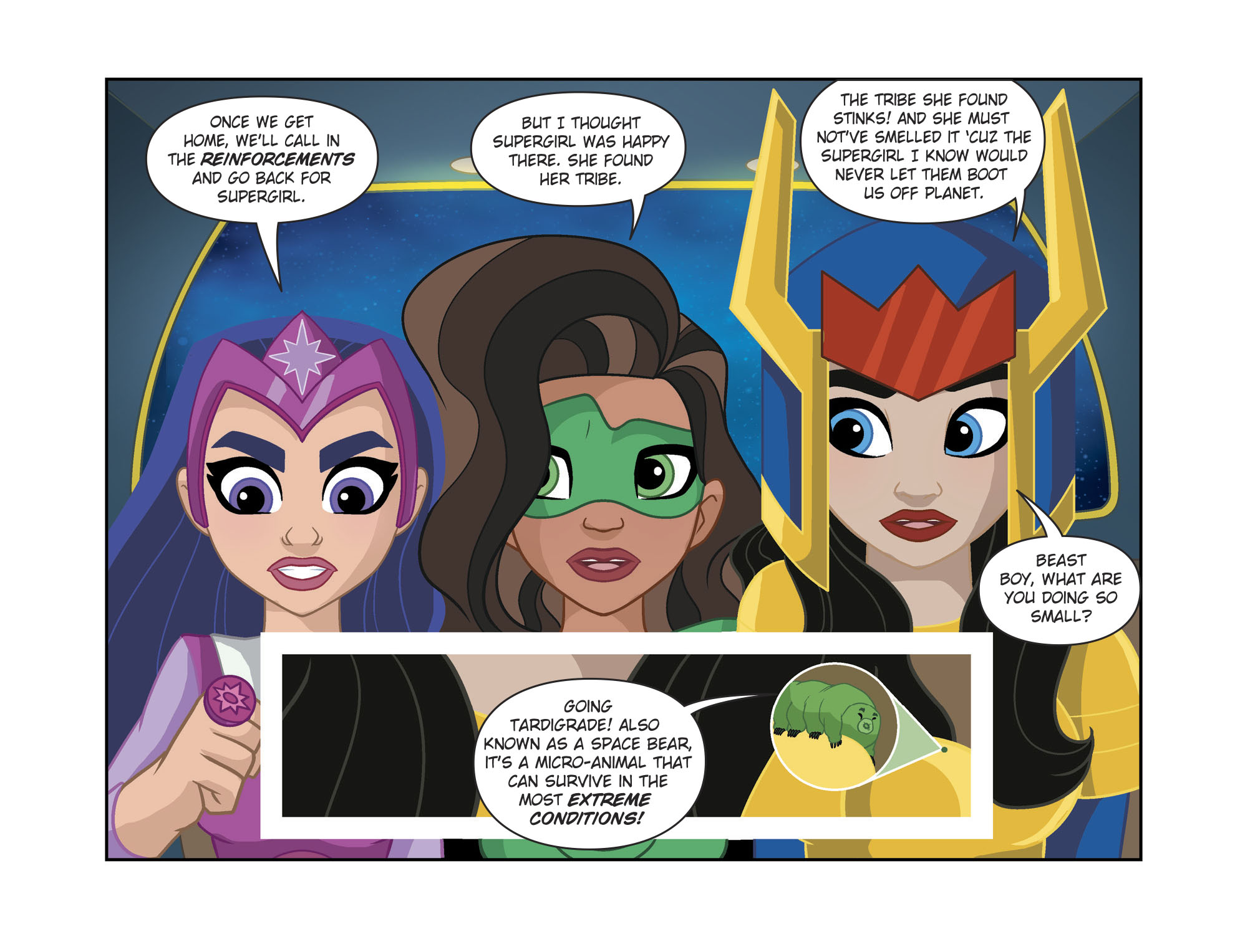 Read online DC Super Hero Girls: Spaced Out comic -  Issue #6 - 10