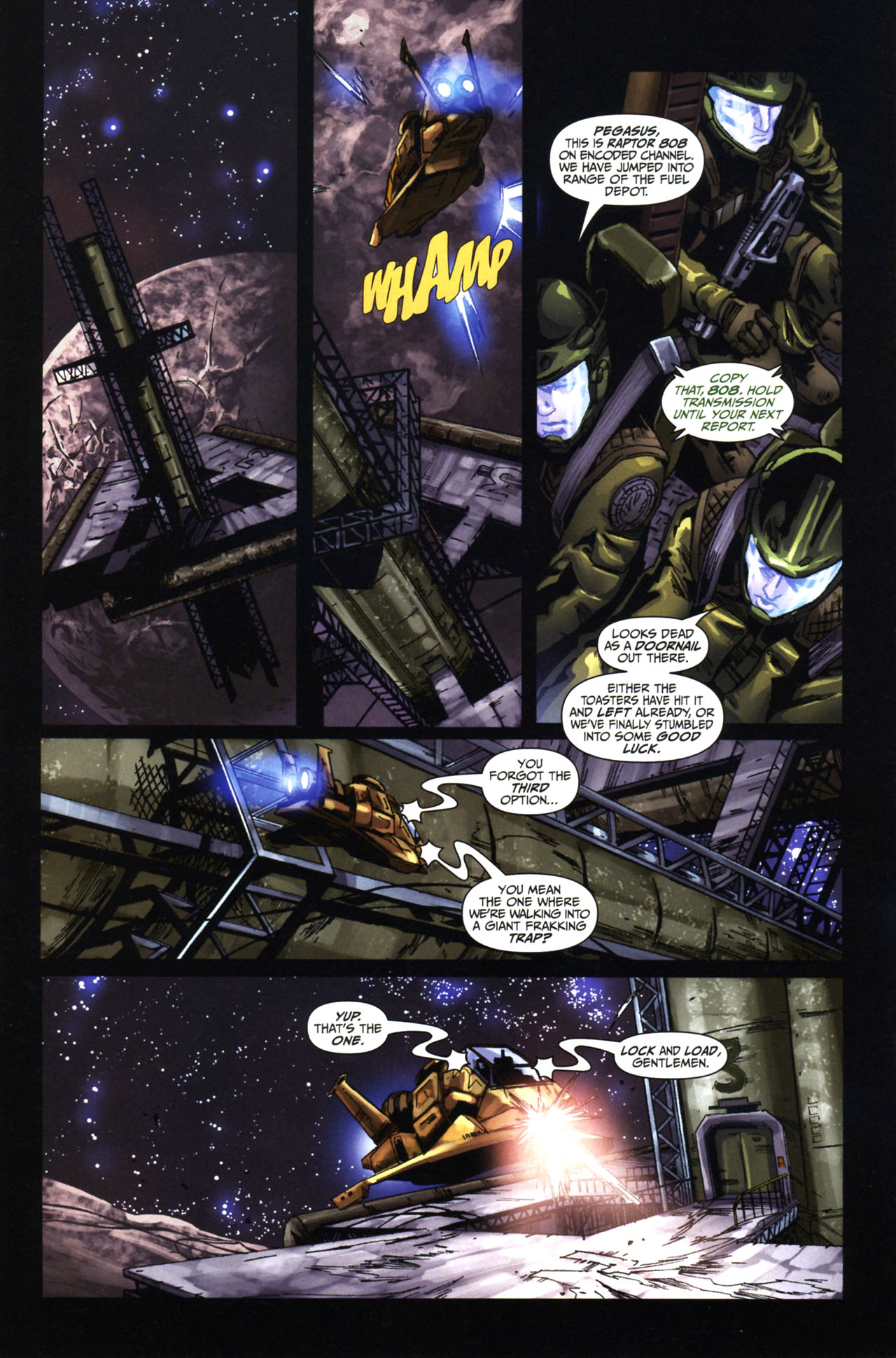Read online Battlestar Galactica: Pegasus comic -  Issue # Full - 22