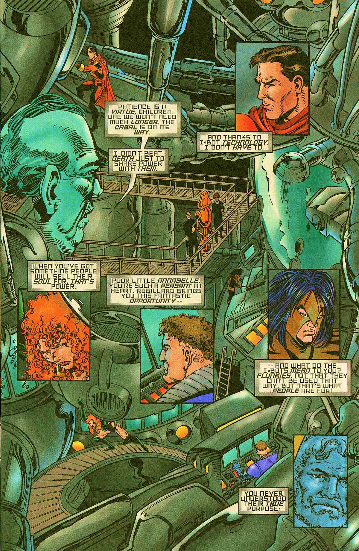 Read online Isaac Asimov's I-Bots comic -  Issue #6 - 9