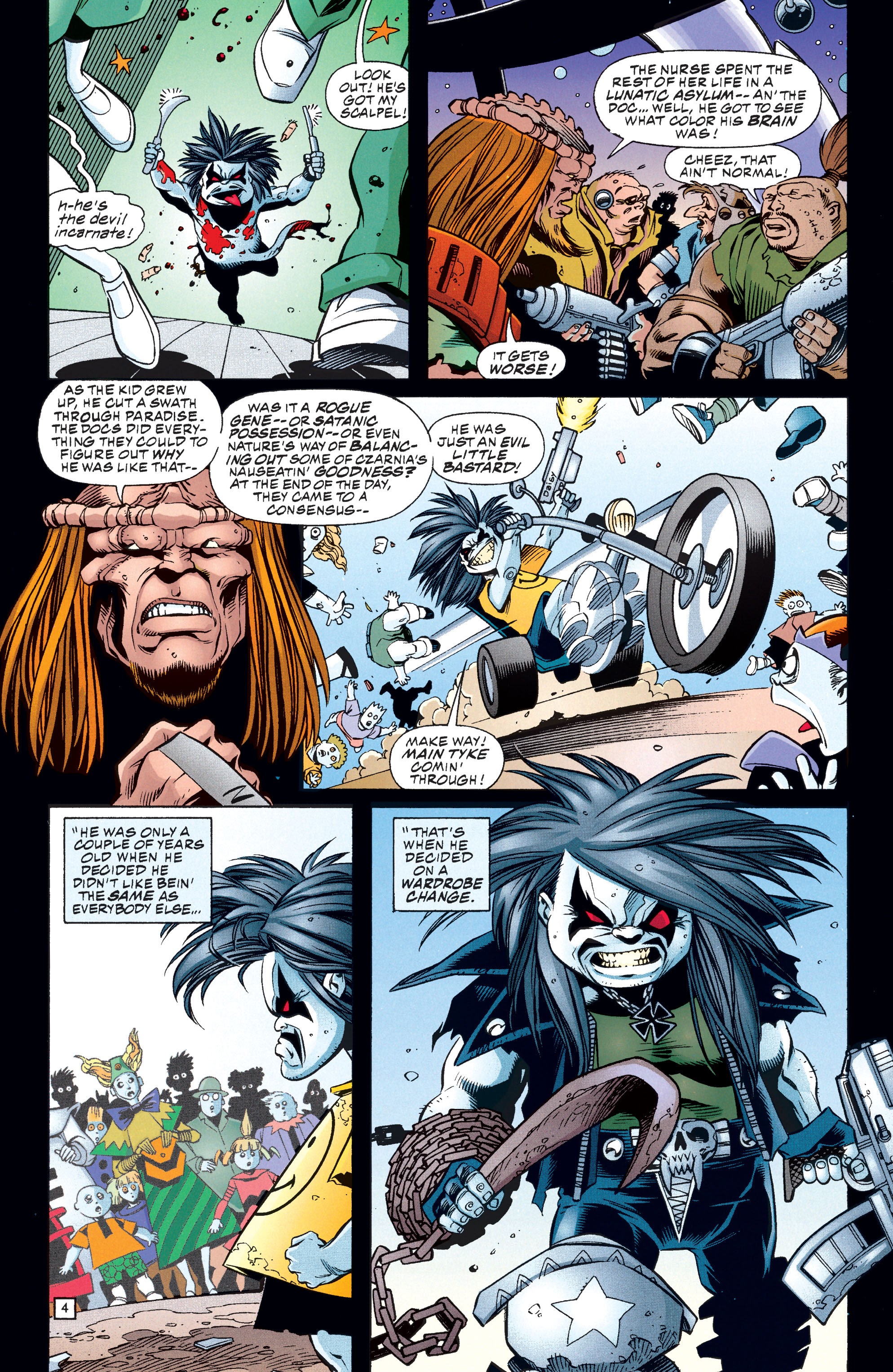 Read online Lobo (1993) comic -  Issue #0 - 5