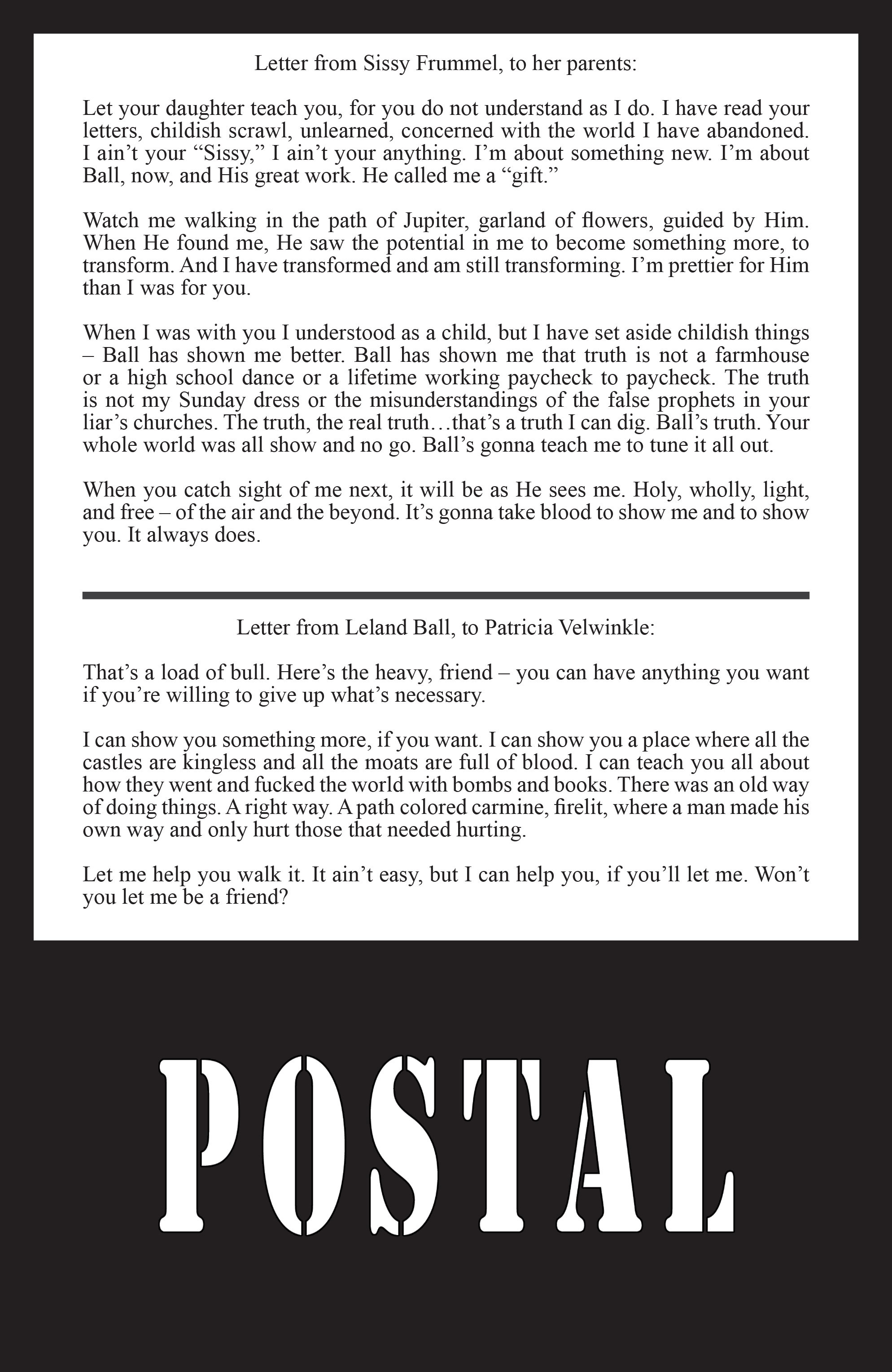 Read online Postal comic -  Issue #5 - 25