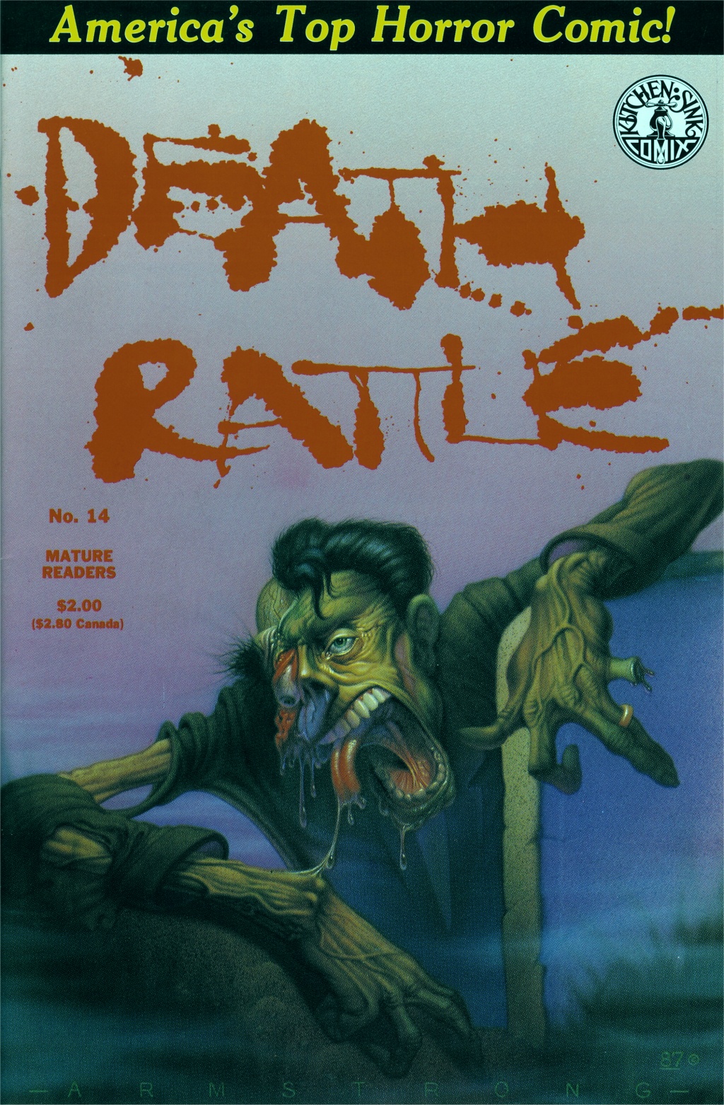 Read online Death Rattle comic Issue 14