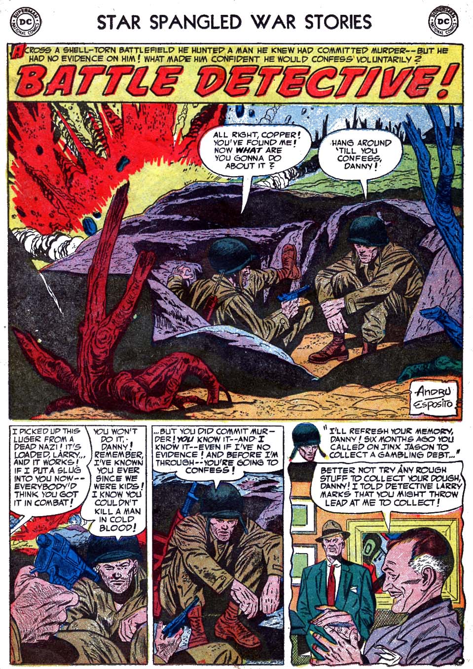 Read online Star Spangled War Stories (1952) comic -  Issue #13 - 19