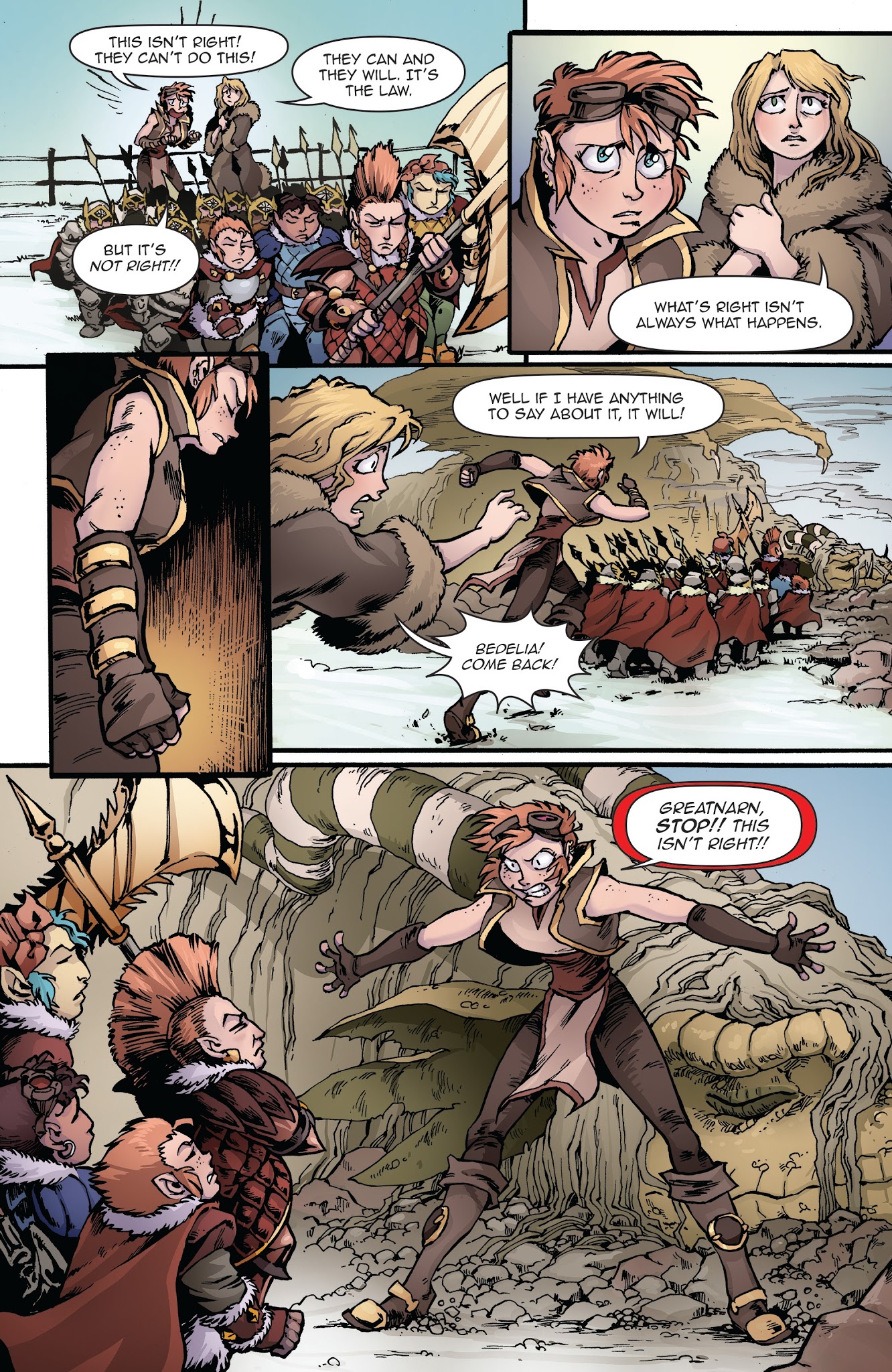 Read online Princeless: Make Yourself (2017) comic -  Issue #2 - 21
