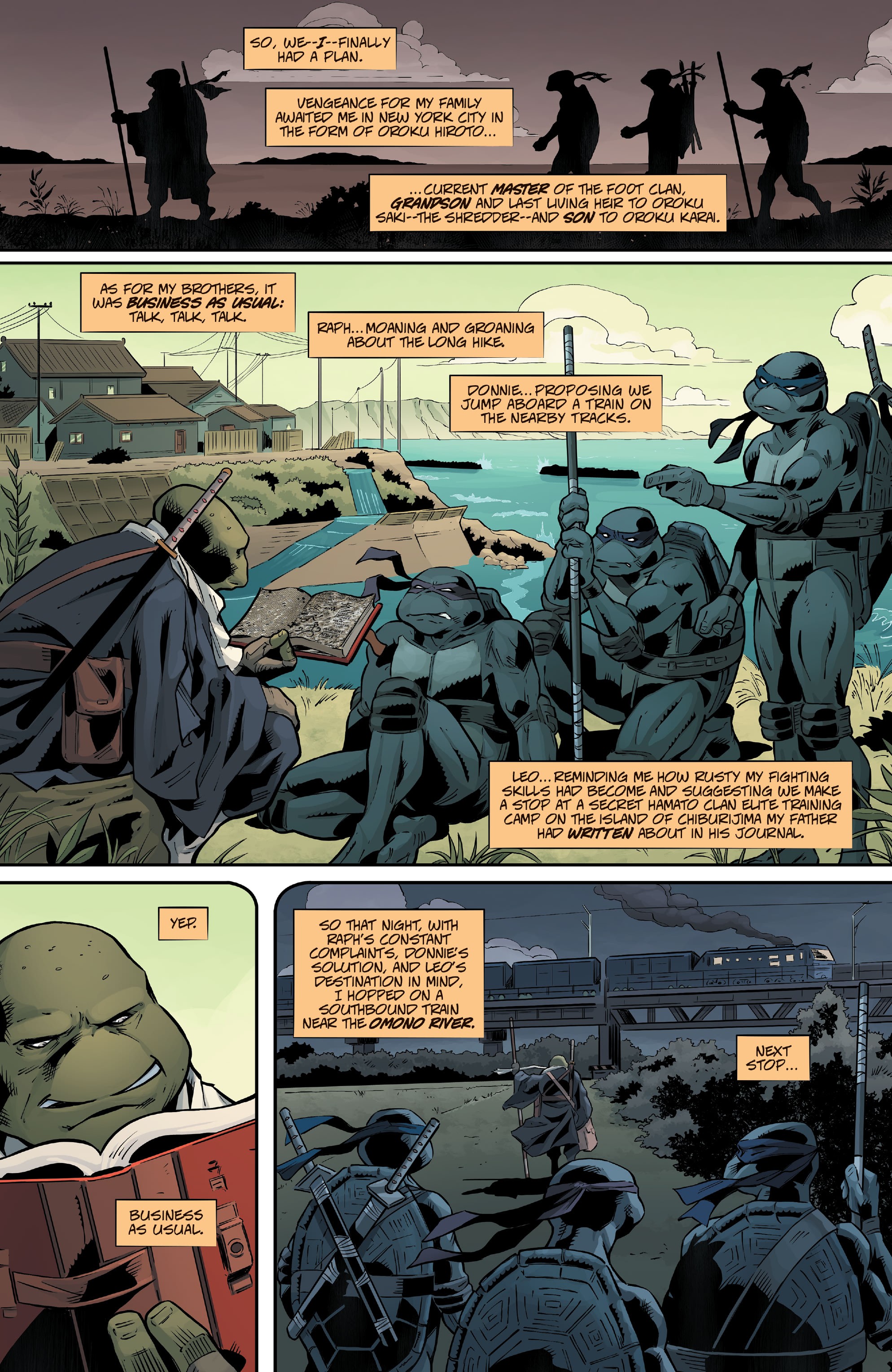 Read online Teenage Mutant Ninja Turtles: The Last Ronin - The Lost Years comic -  Issue #2 - 16