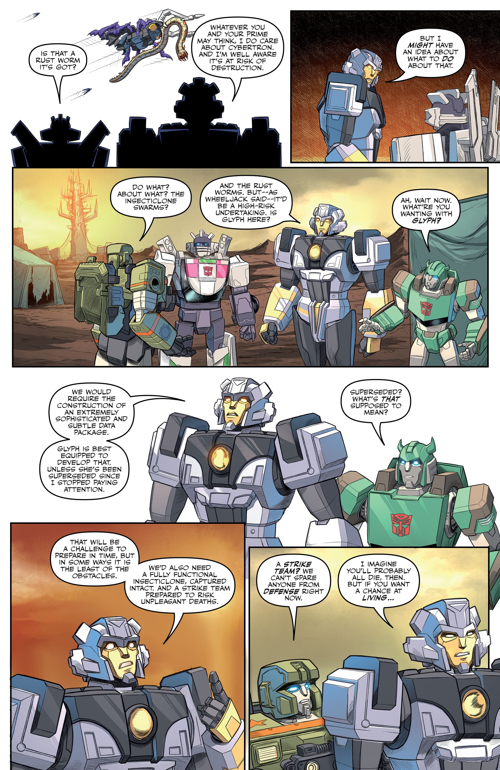 Read online Transformers (2019) comic -  Issue #41 - 22