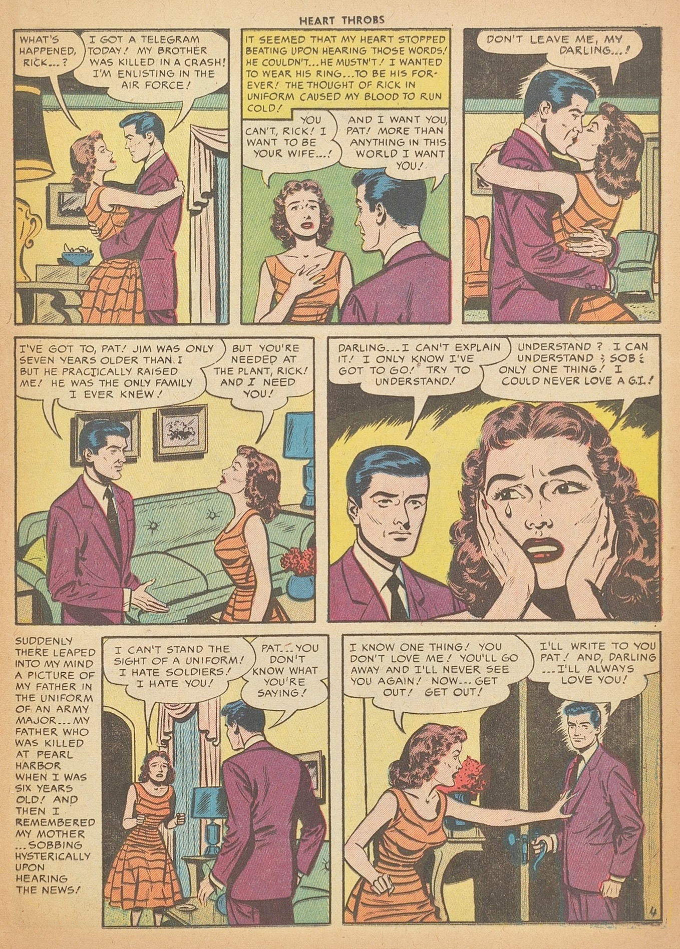 Read online Heart Throbs comic -  Issue #45 - 21