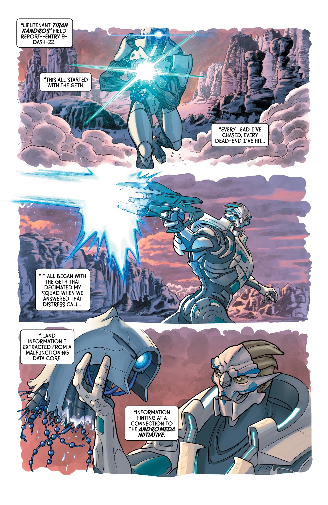 Read online Mass Effect: Discovery comic -  Issue #4 - 4