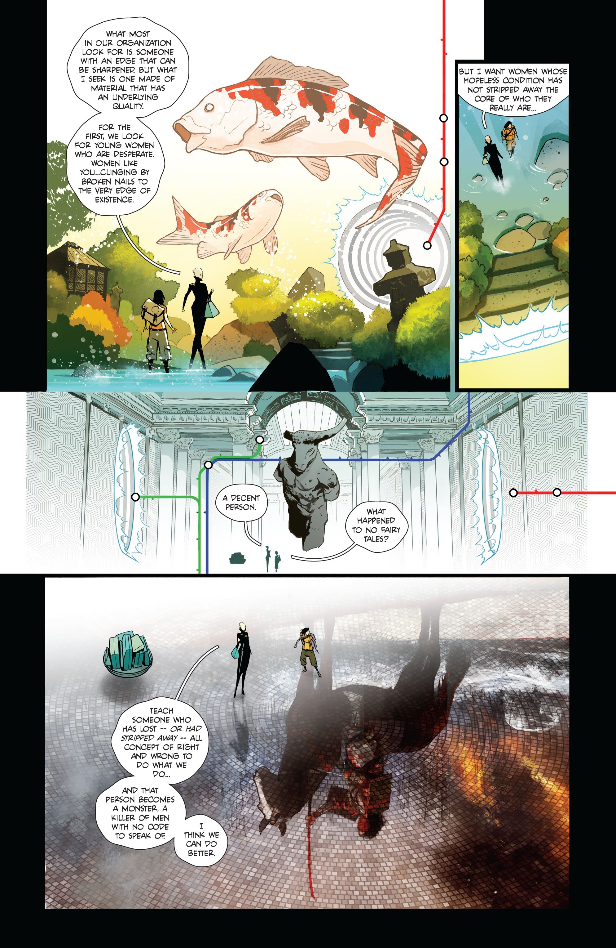 Read online Decorum comic -  Issue #3 - 15