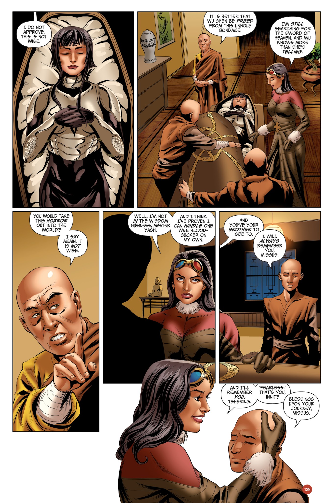 Read online Van Helsing vs. Werewolf comic -  Issue # _TPB 1 - 139