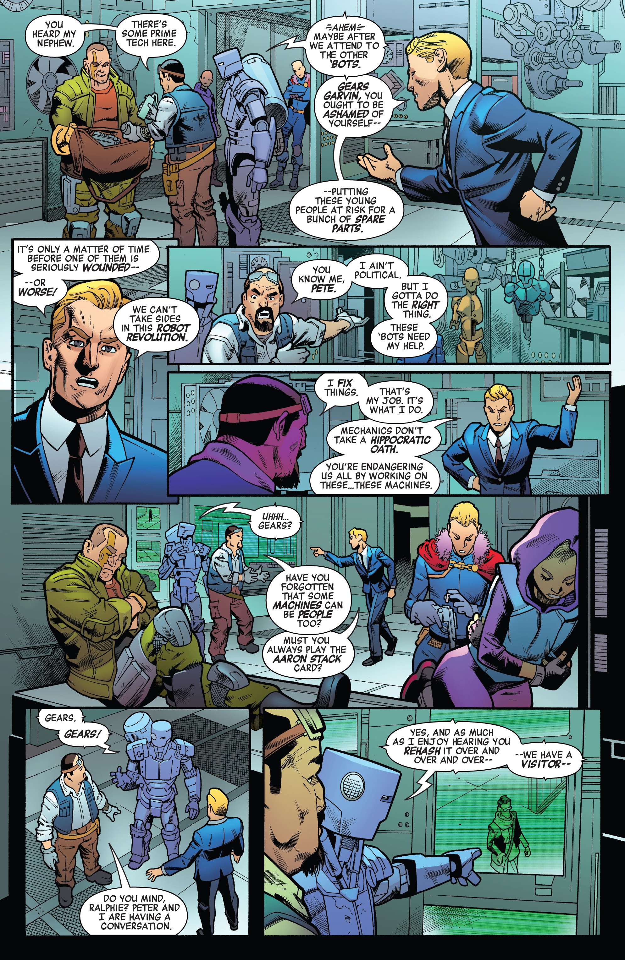 Read online Iron Man 2020: Robot Revolution - Force Works comic -  Issue # TPB (Part 1) - 30