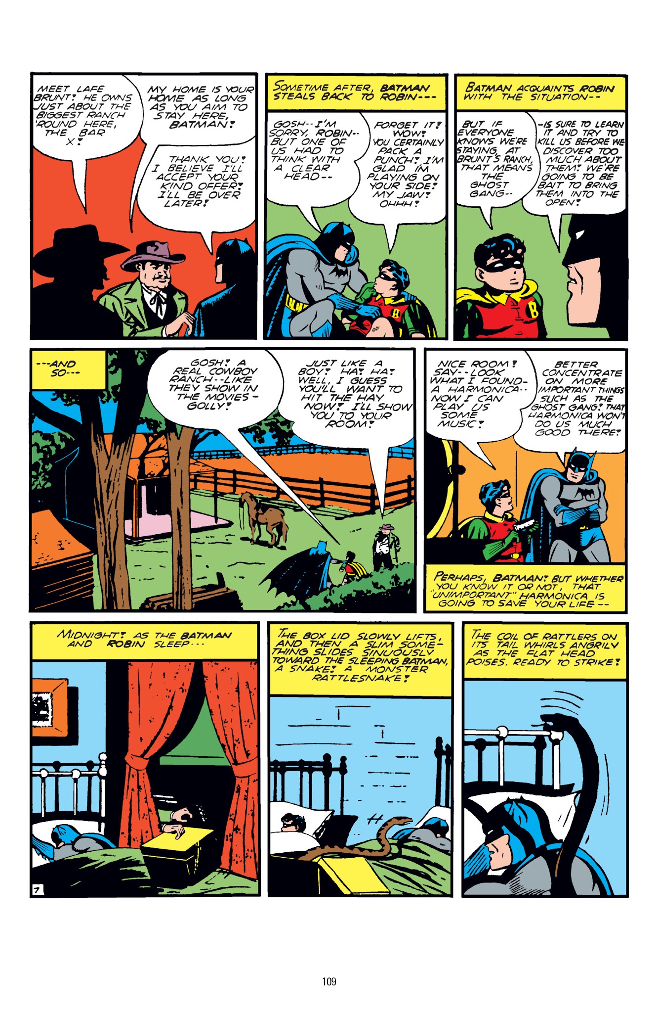 Read online Batman: The Golden Age Omnibus comic -  Issue # TPB 3 - 109