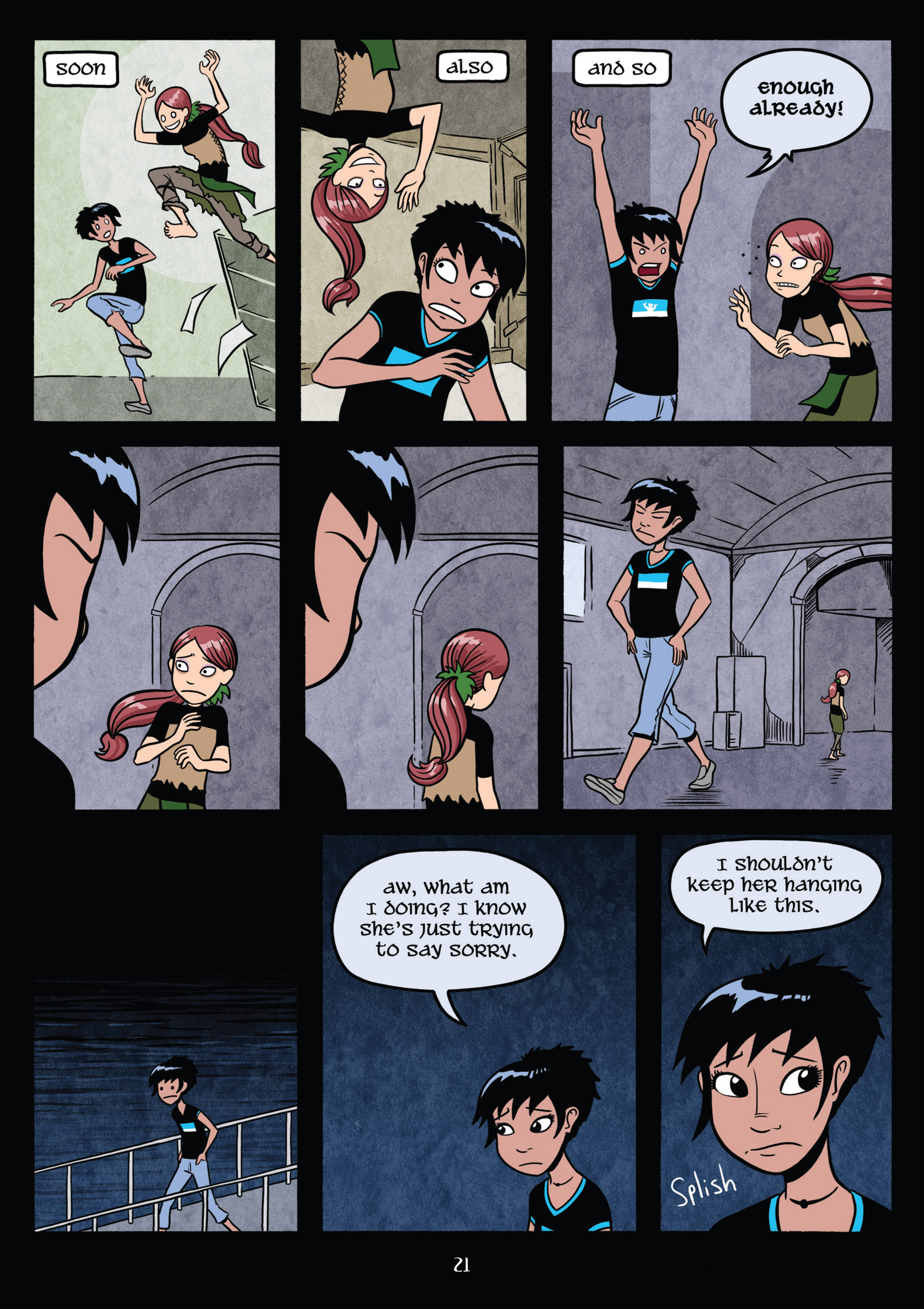 Read online Gunnerkrigg Court comic -  Issue # TPB 4 (Part 1) - 21