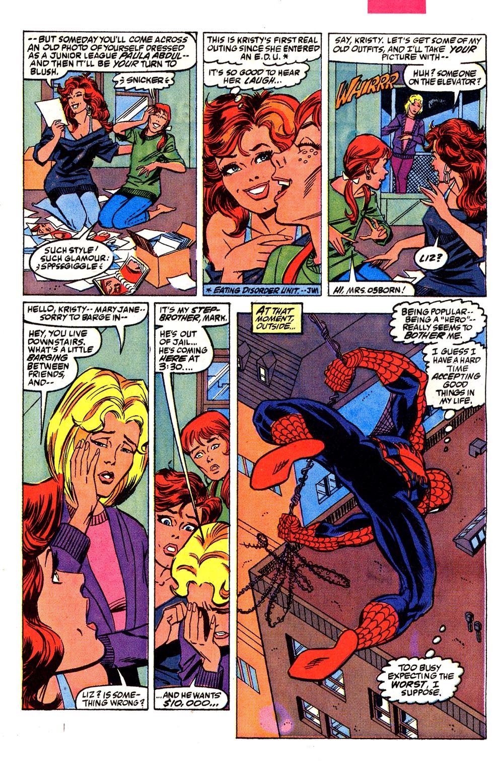 Read online Web of Spider-Man (1985) comic -  Issue #62 - 8