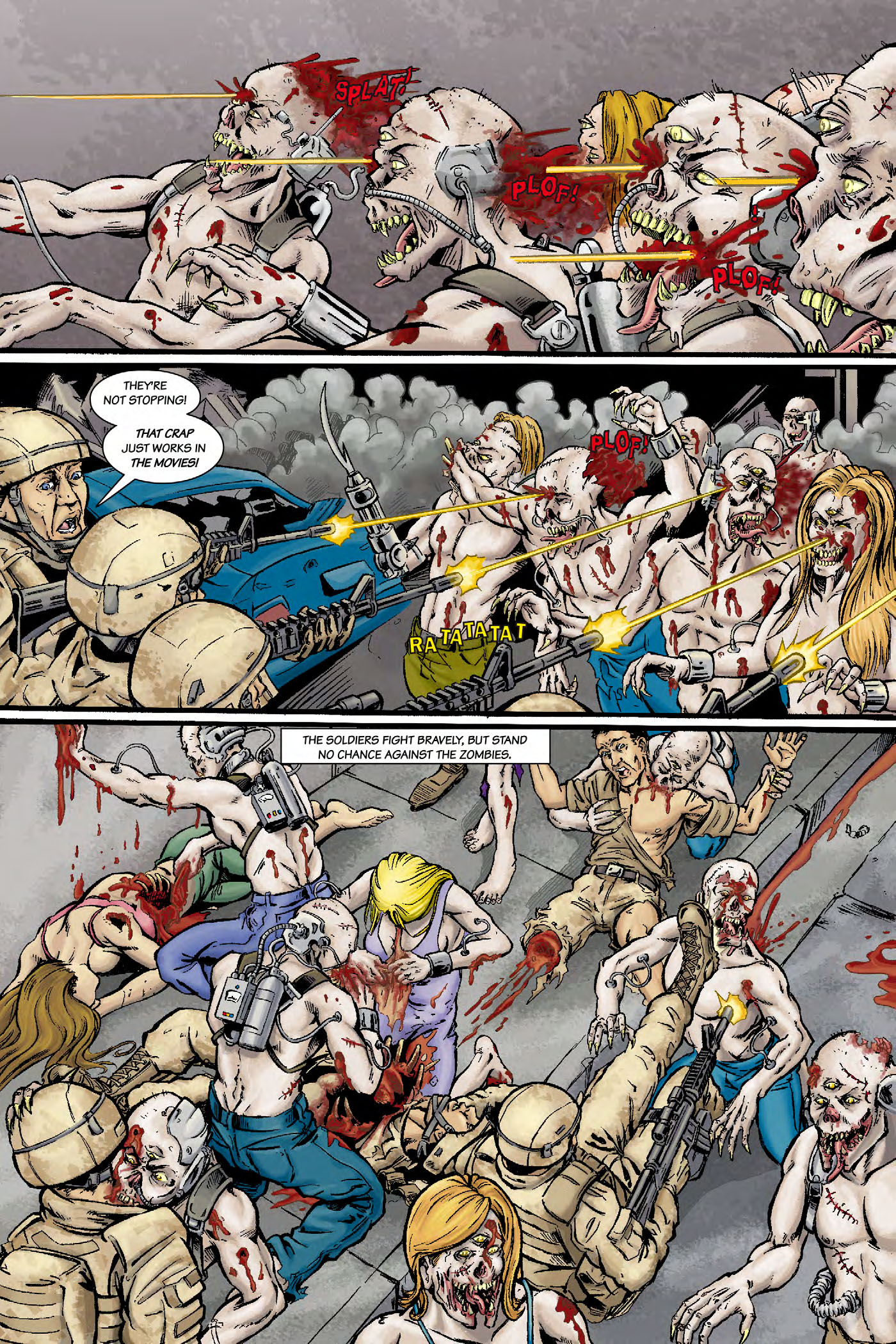 Read online Nazi Werewolves from Outer Space comic -  Issue #3 - 15