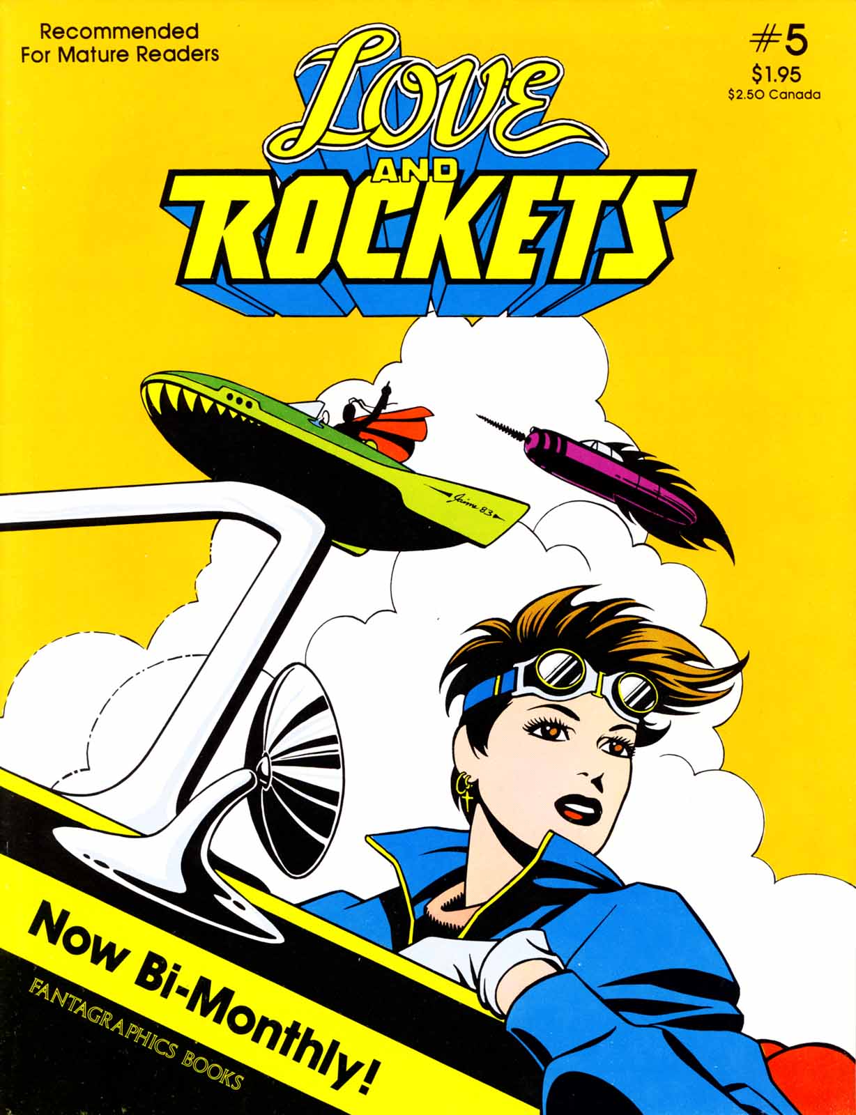 Read online Love and Rockets (1982) comic -  Issue #5 - 1