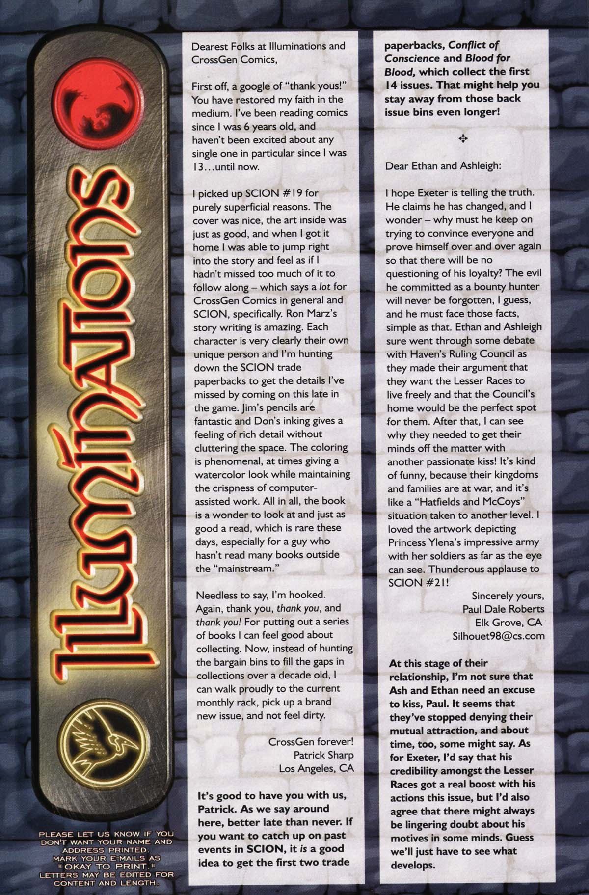 Read online Scion comic -  Issue #24 - 32
