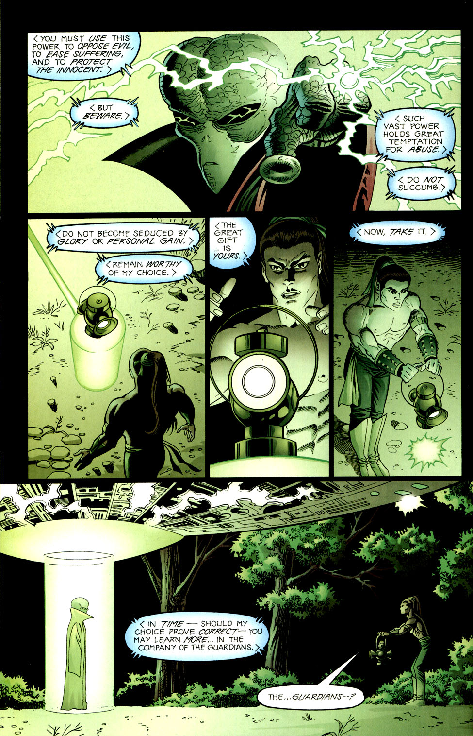 Read online Green Lantern: Dragon Lord comic -  Issue #1 - 34