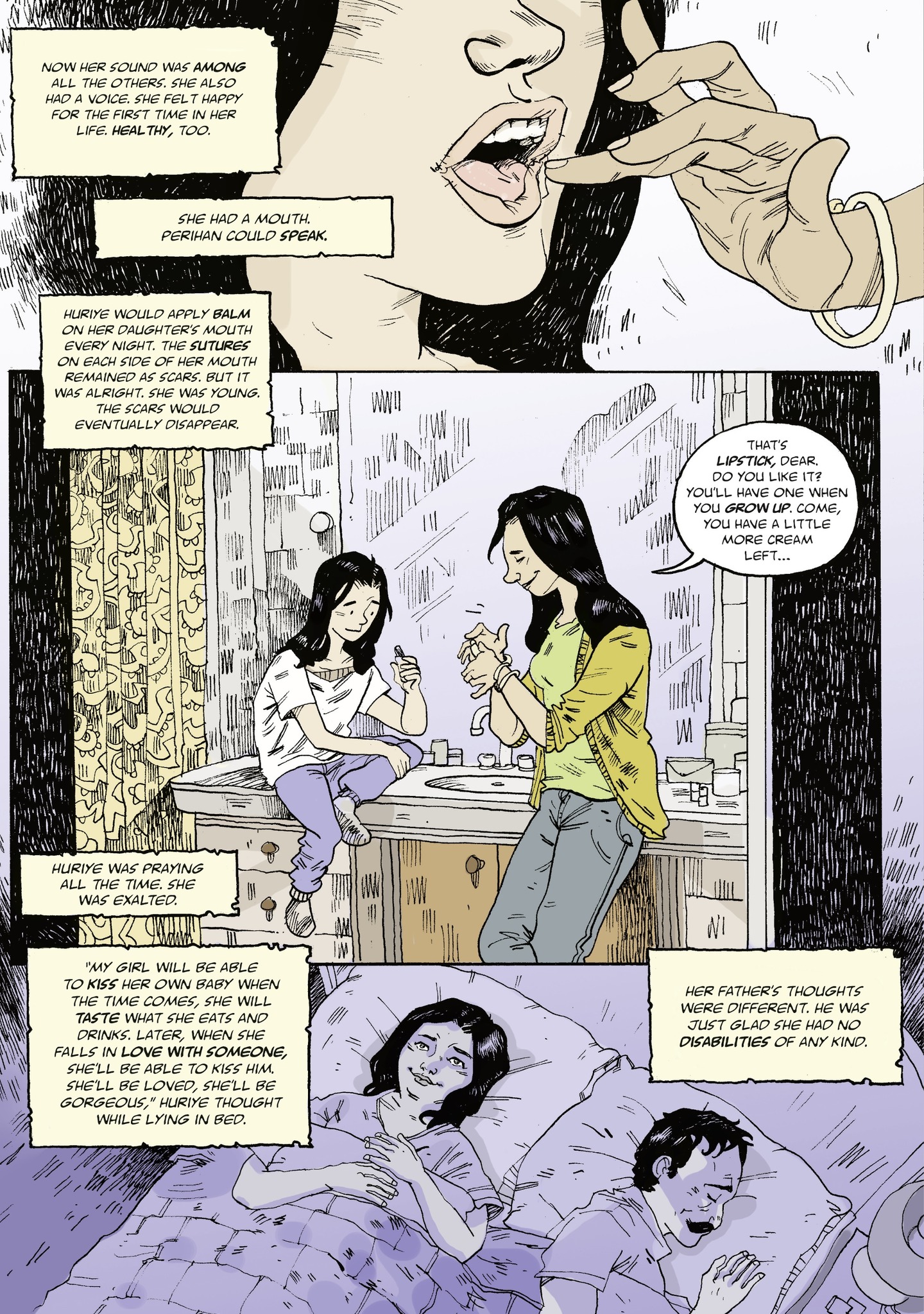 Read online Perihan The Girl Without A Mouth comic -  Issue # TPB - 22