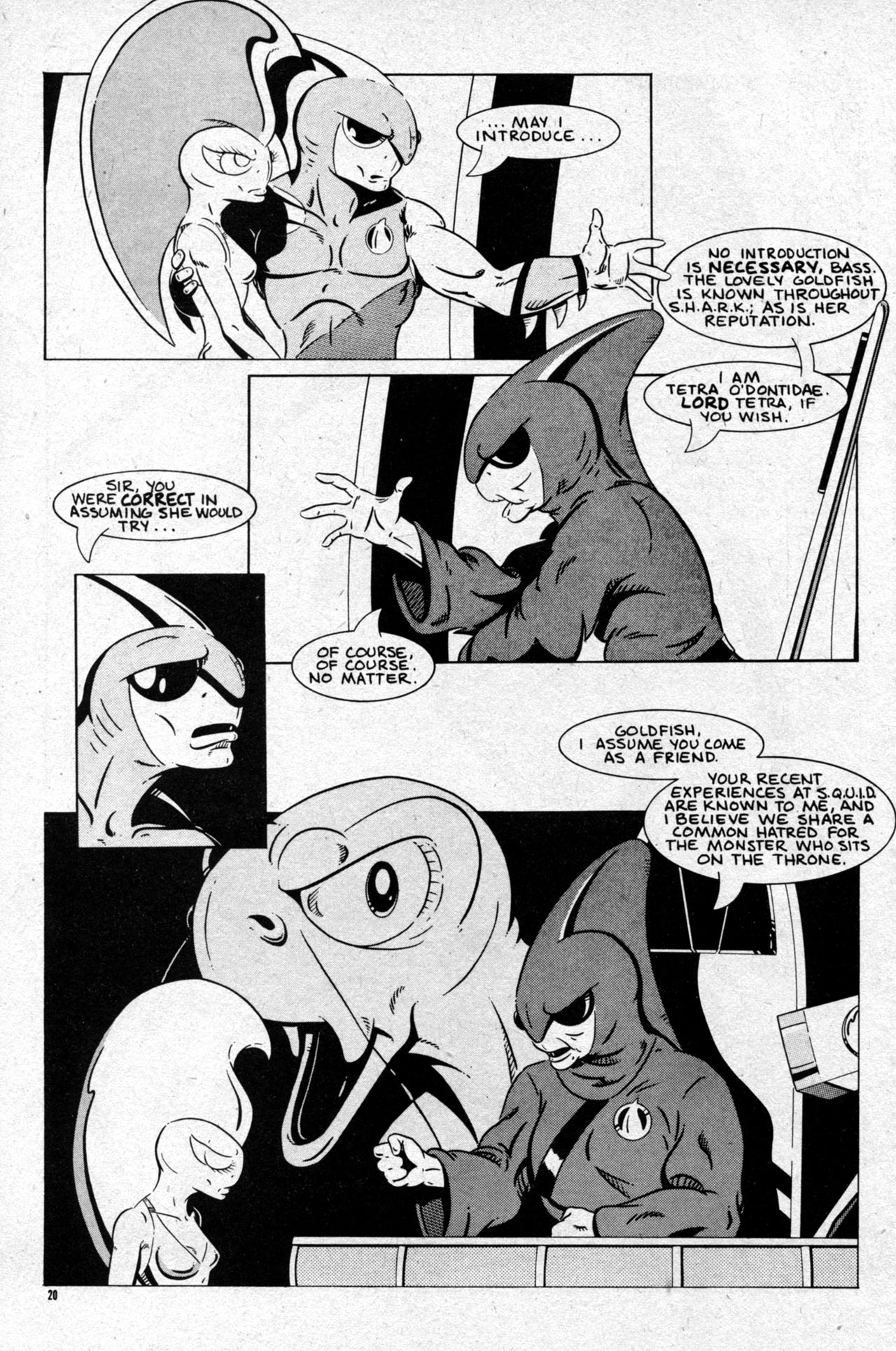 Read online The Fish Police comic -  Issue #7 - 22