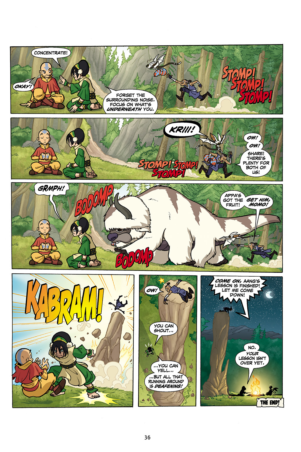 Read online Nickelodeon Avatar: The Last Airbender - The Lost Adventures comic -  Issue # Full - 37