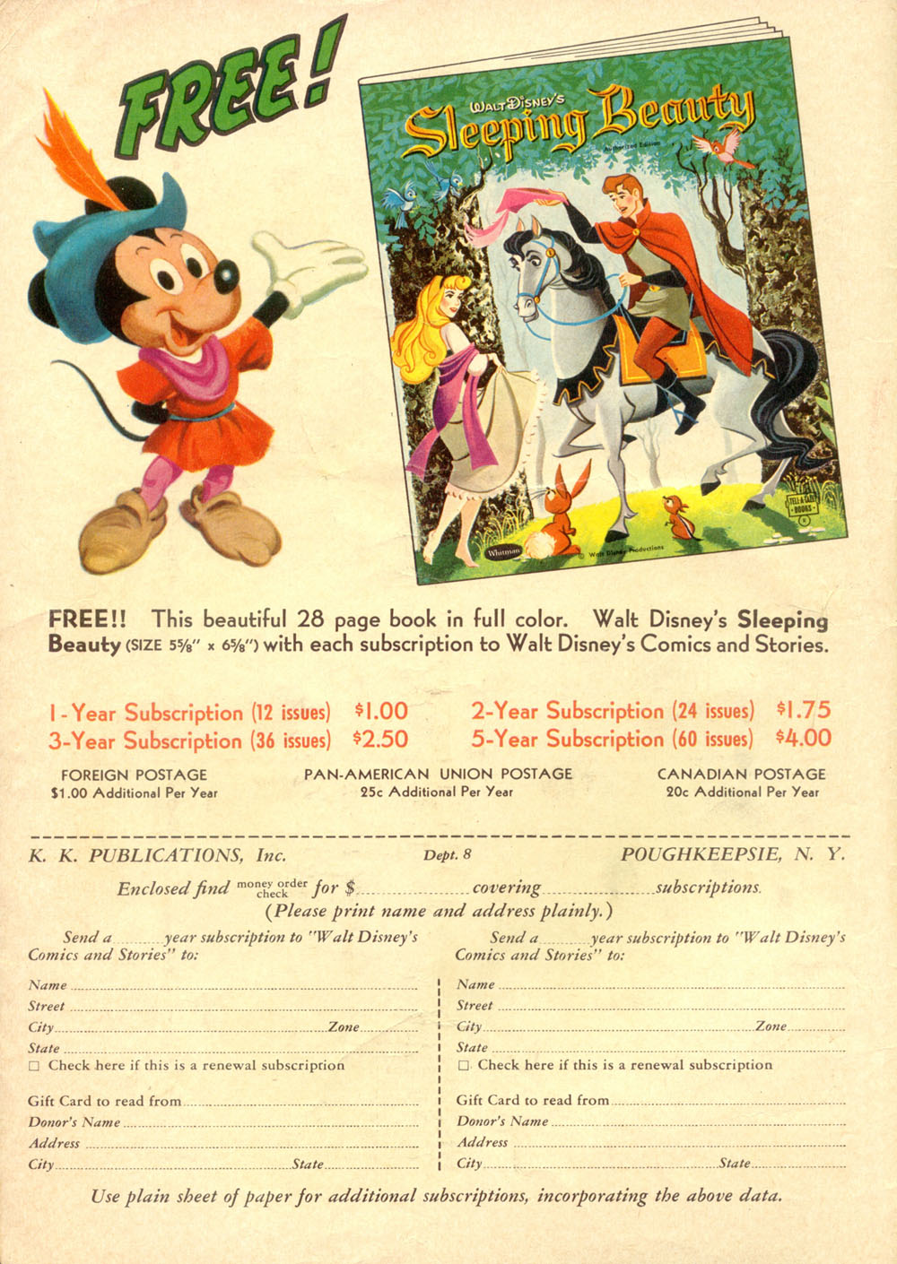 Read online Walt Disney's Comics and Stories comic -  Issue #239 - 2