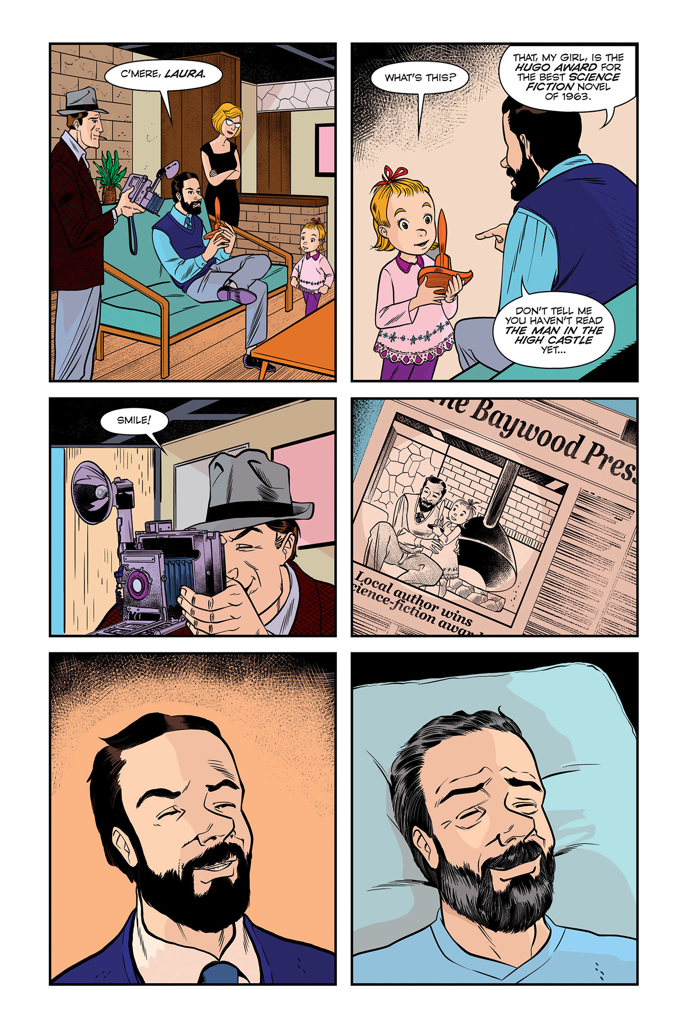 Read online Philip K. Dick: A Comics Biography comic -  Issue # TPB - 64