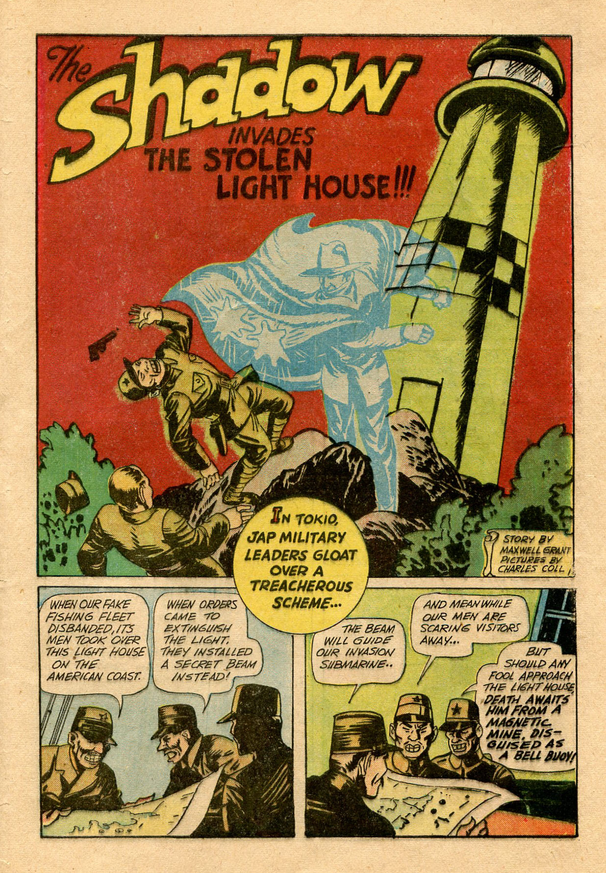 Read online Shadow Comics comic -  Issue #33 - 51