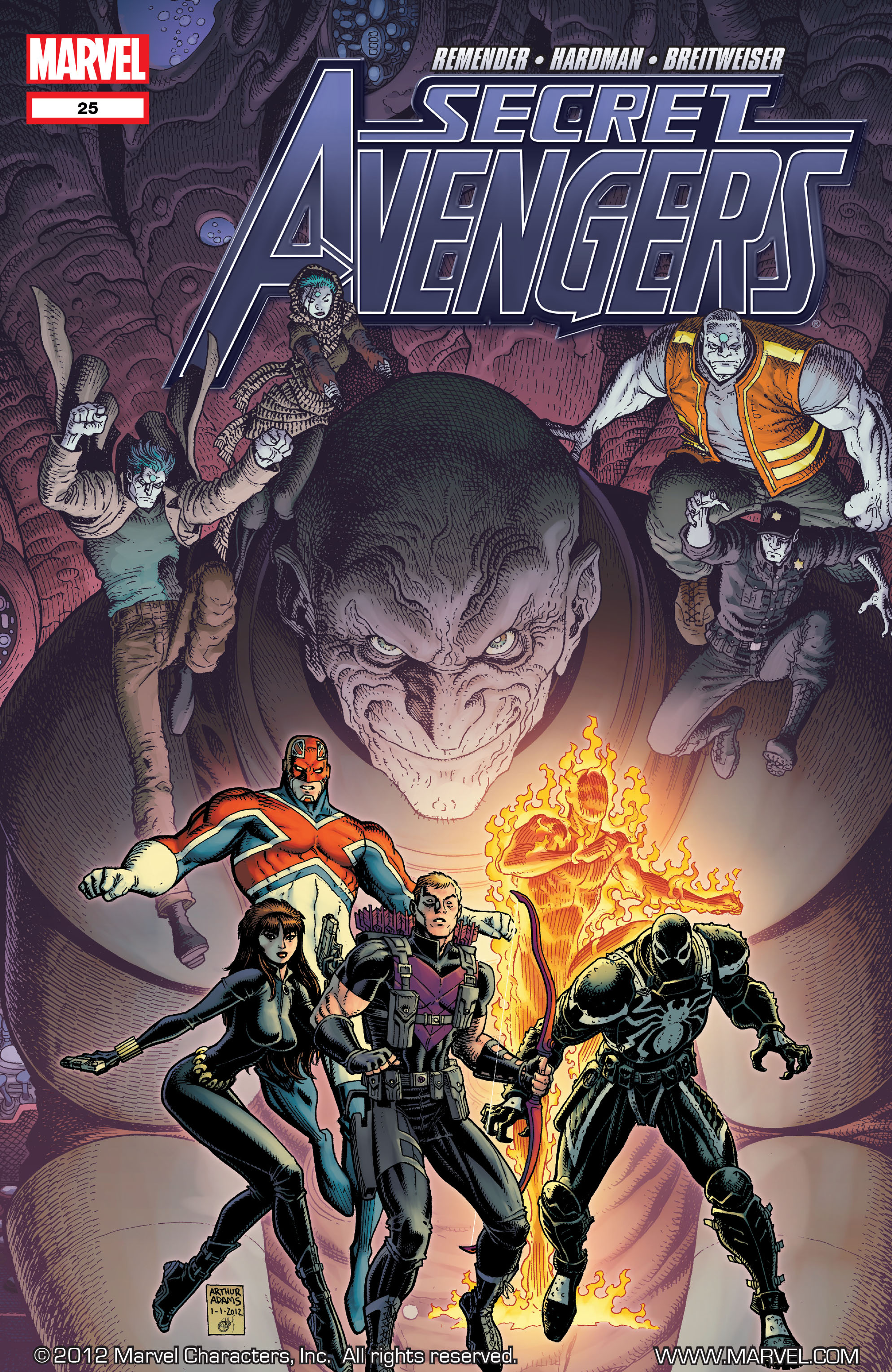 Read online Secret Avengers (2010) comic -  Issue #25 - 1
