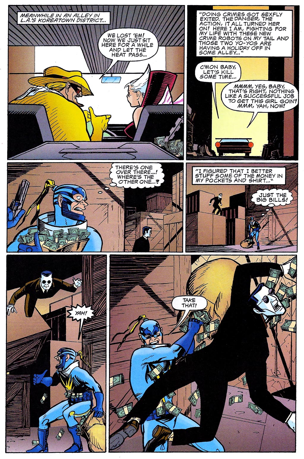 Read online Bob Burden's Original Mysterymen Comics comic -  Issue #4 - 18