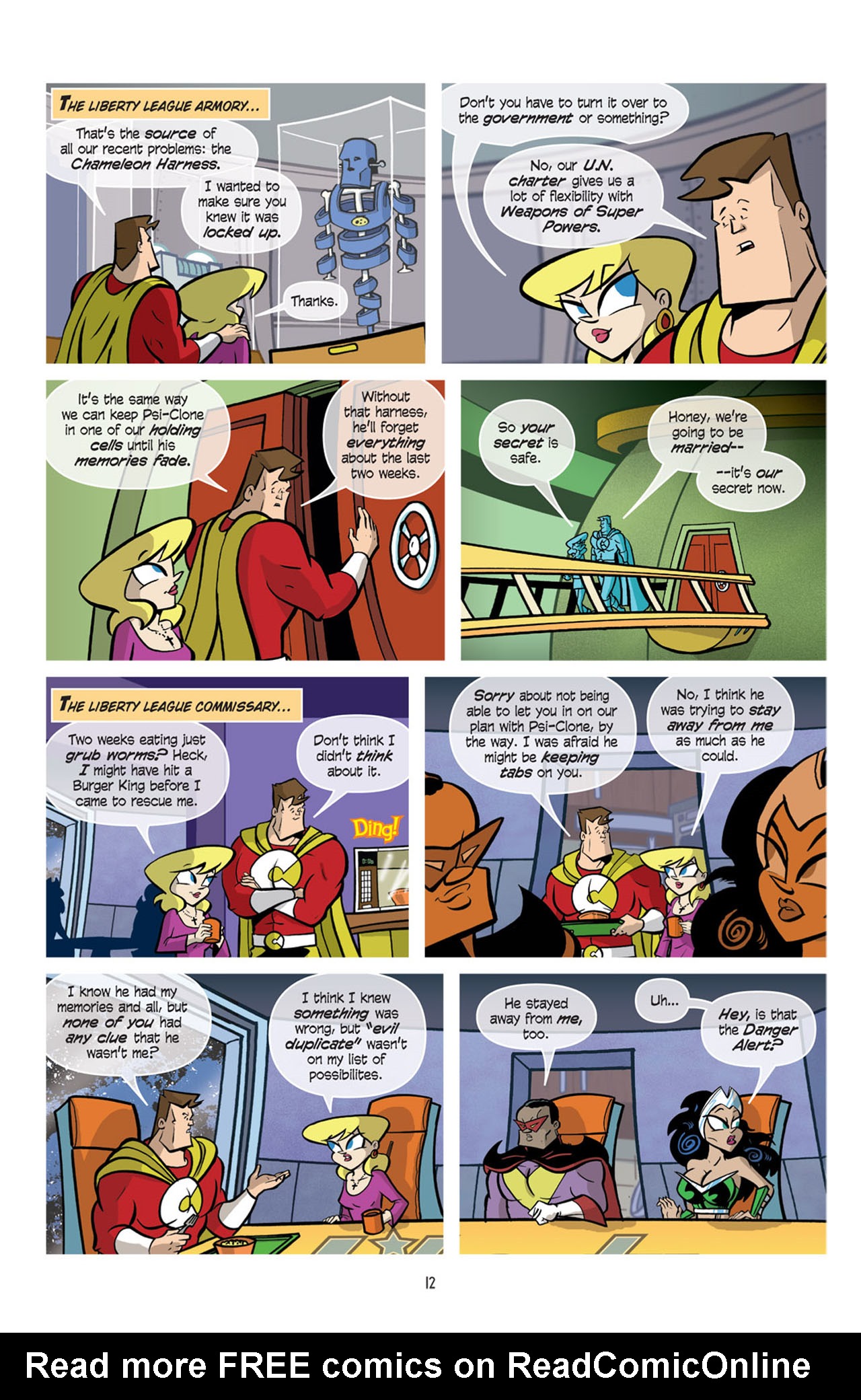 Read online Love and Capes comic -  Issue #9 - 13