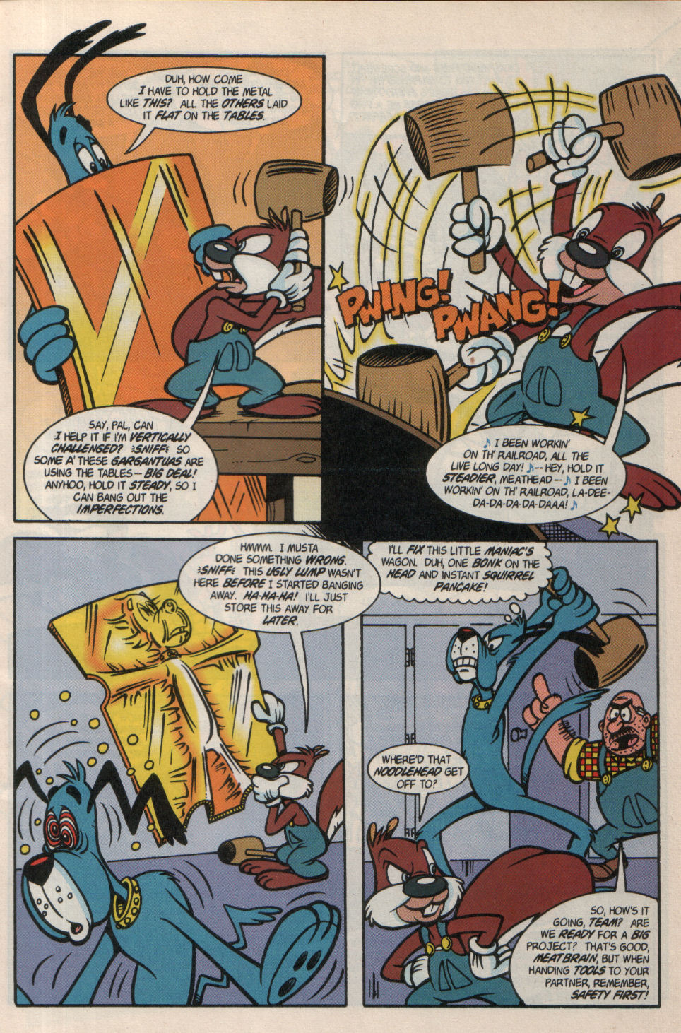Read online Screwball Squirrel comic -  Issue #3 - 5