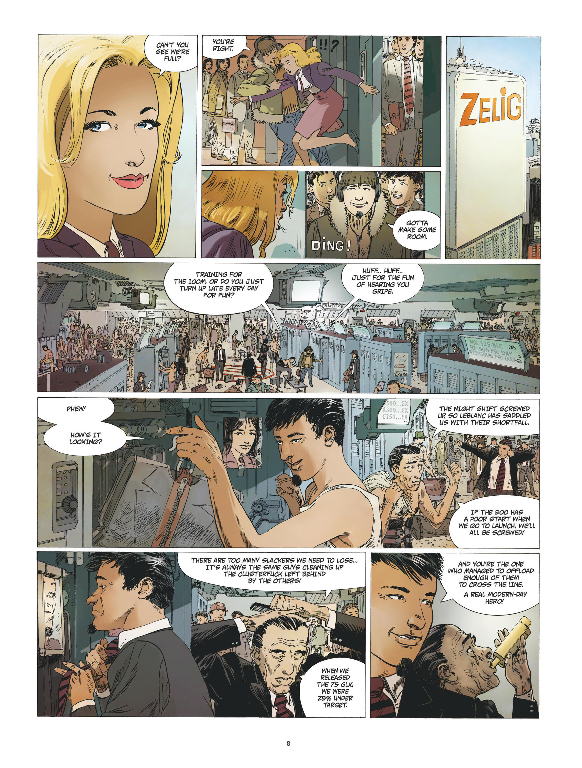 Read online Human Stock Exchange comic -  Issue #1 - 8