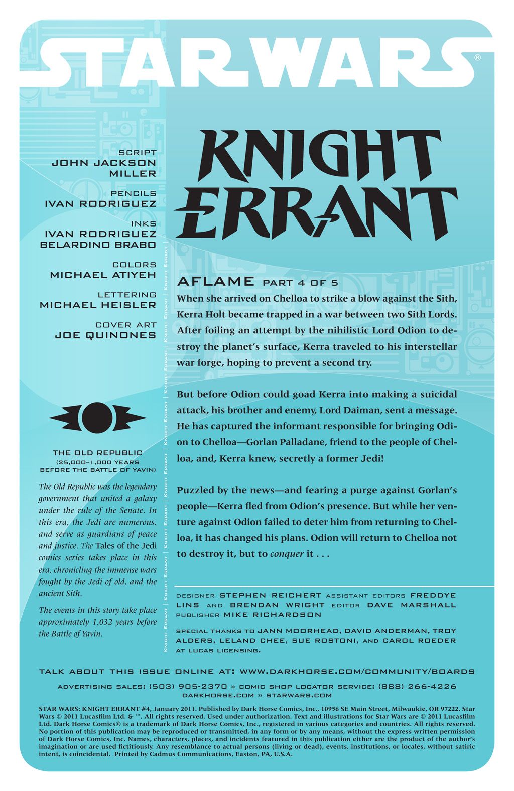 Read online Star Wars: Knight Errant comic -  Issue #4 - 3
